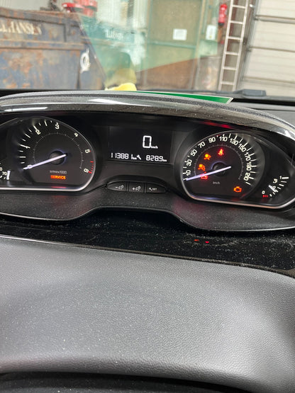 Peugeot 208 Pluk-Selv-Bil Med OEM Nr. Ophugger Fra Peugeot Ophugger