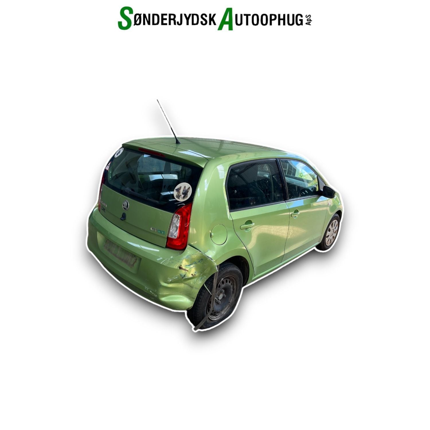 Skoda Citigo Pluk-Selv-Bil Med OEM Nr. Ophugger Fra Skoda Ophugger