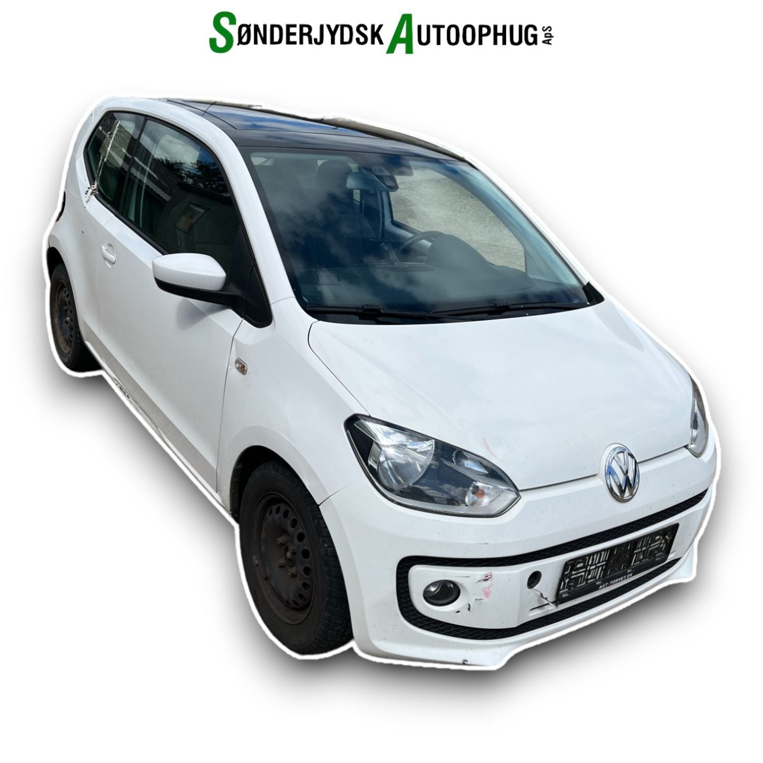 VW Up Pluk-Selv-Bil Med OEM Nr. Ophugger Fra VW Ophugger