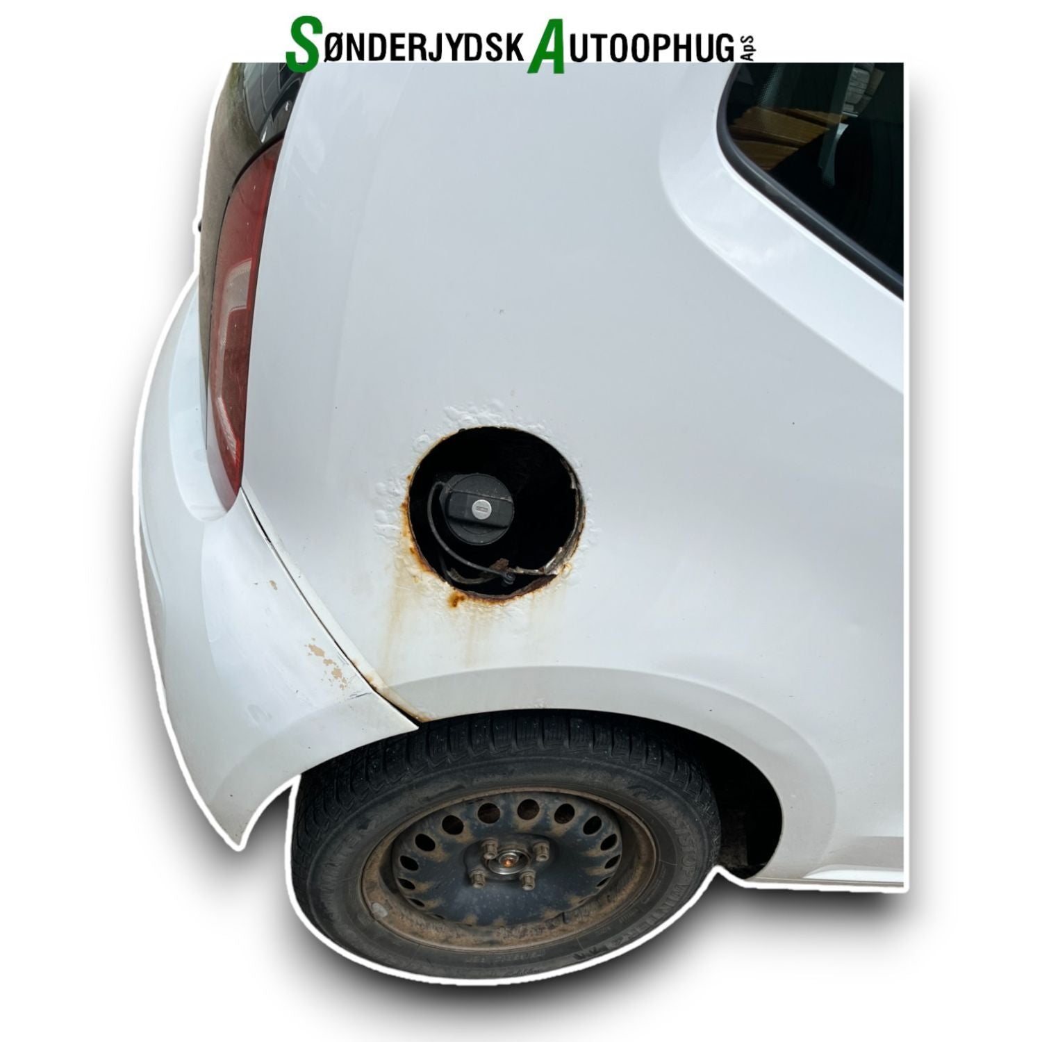 VW Up Pluk-Selv-Bil Med OEM Nr. Ophugger Fra VW Ophugger