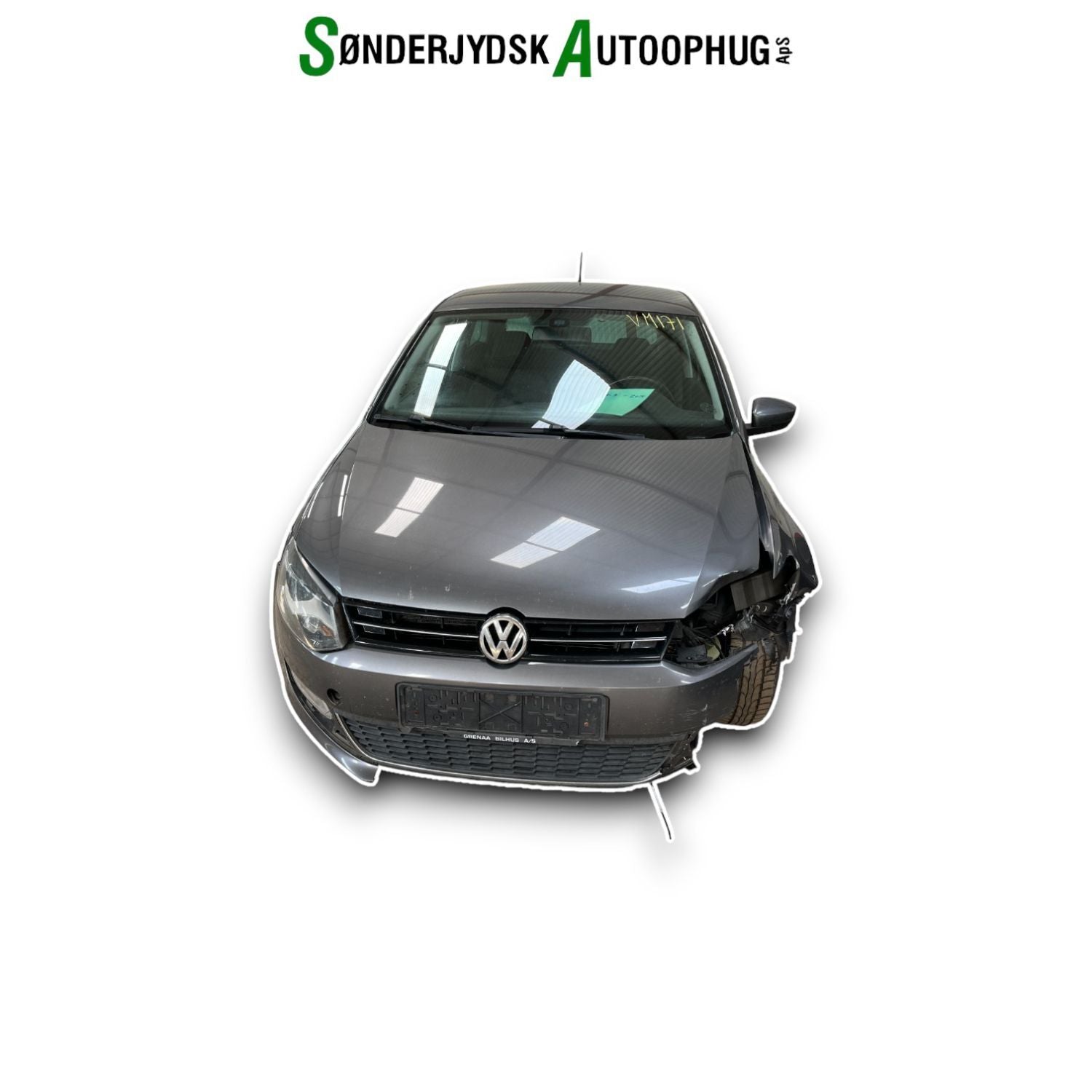 VW Polo 6R Pluk-Selv-Bil Med OEM Nr. Ophugger Fra VW Ophugger