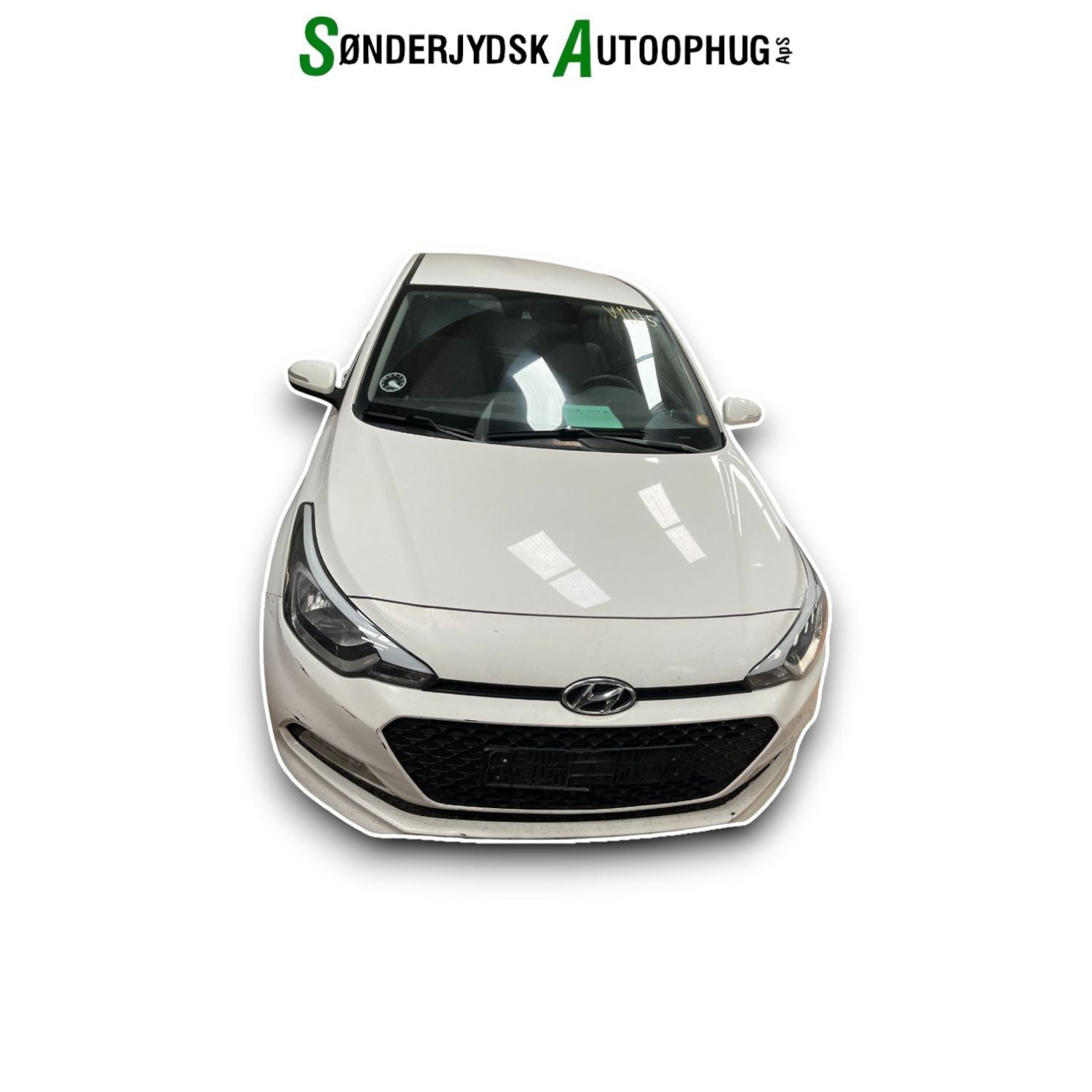 Hyundai I20 NL Pluk-Selv-Bil Med OEM Nr. Ophugger Fra Hyundai Ophugger