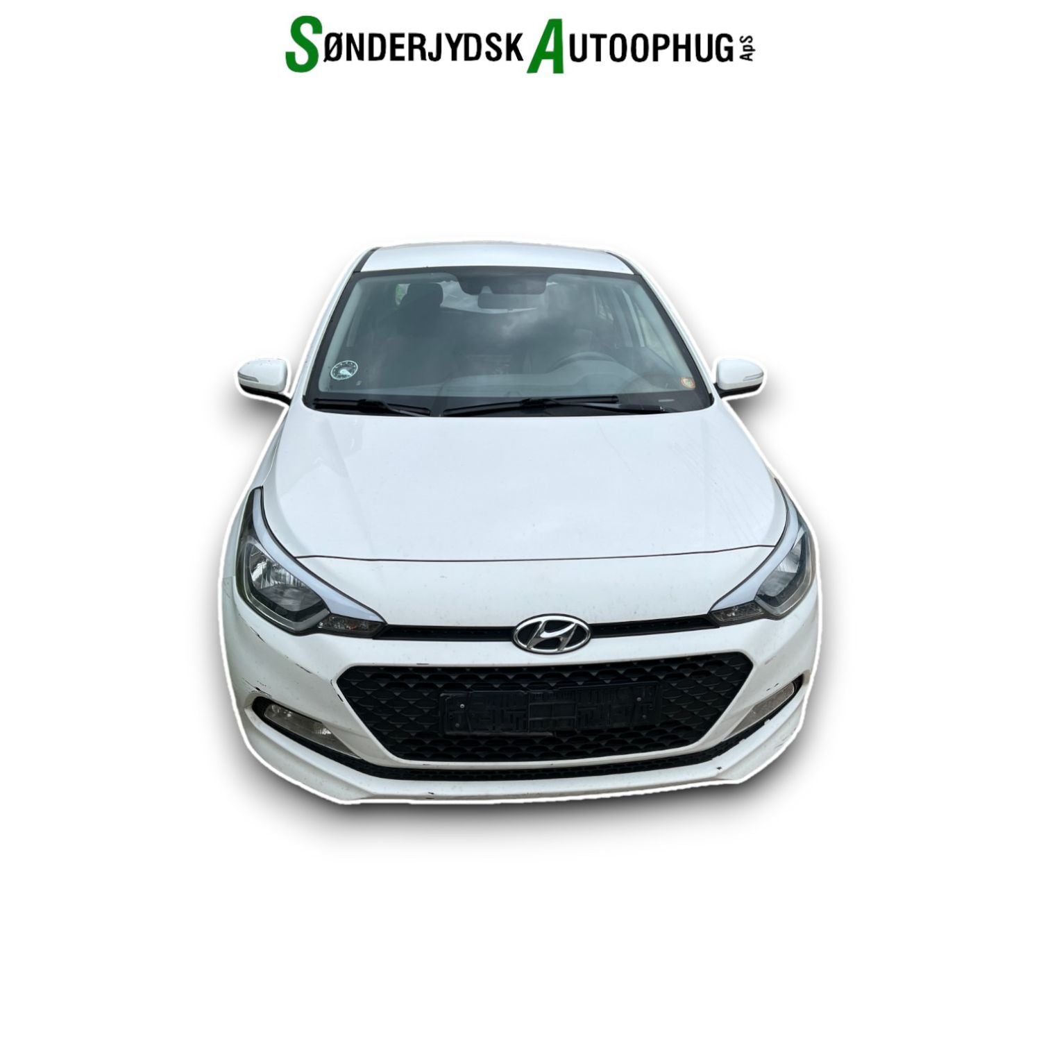 Hyundai I20 Nl Pluk-Selv-Bil Med OEM Nr. Ophugger Fra Hyundai Ophugger