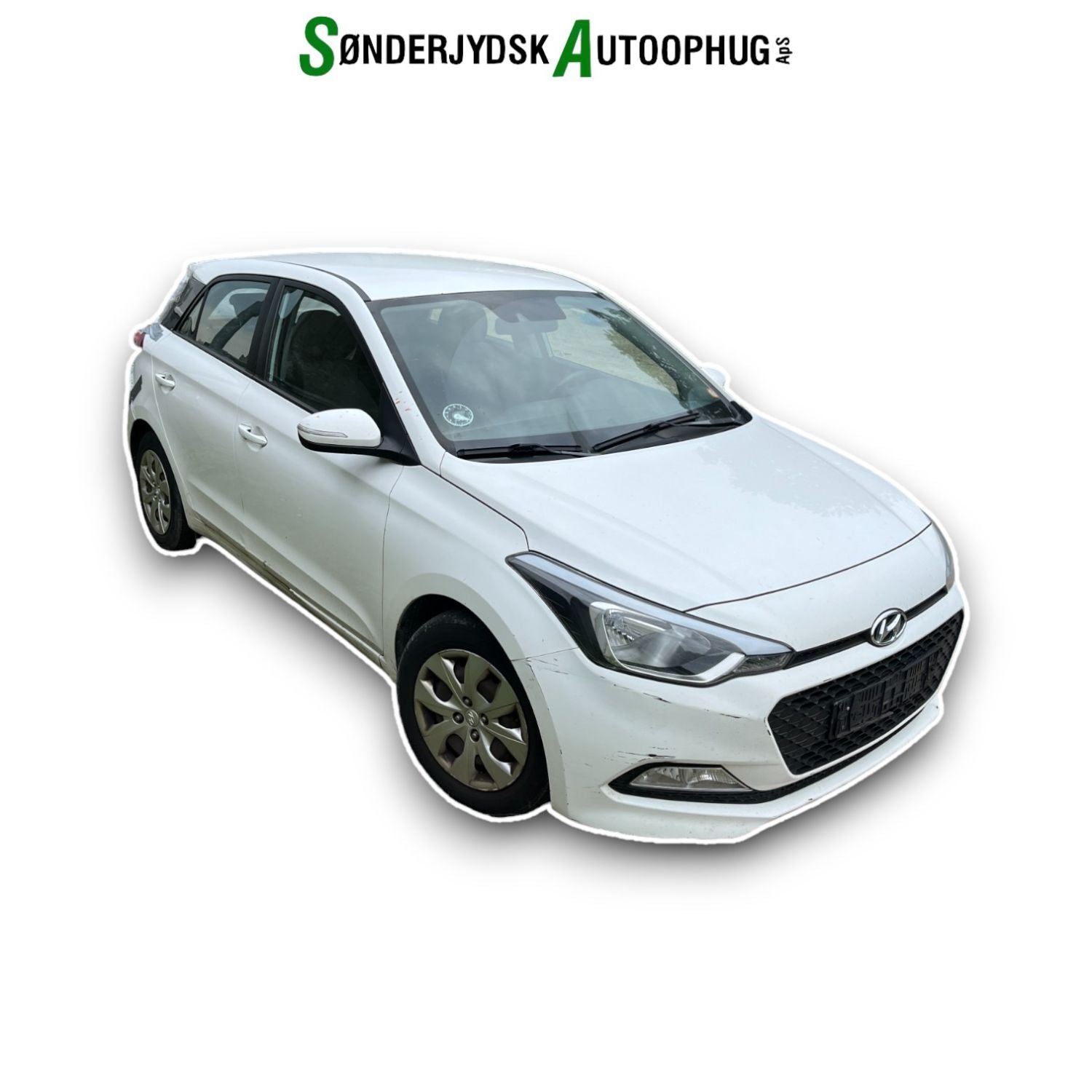 Hyundai I20 Nl Pluk-Selv-Bil Med OEM Nr. Ophugger Fra Hyundai Ophugger