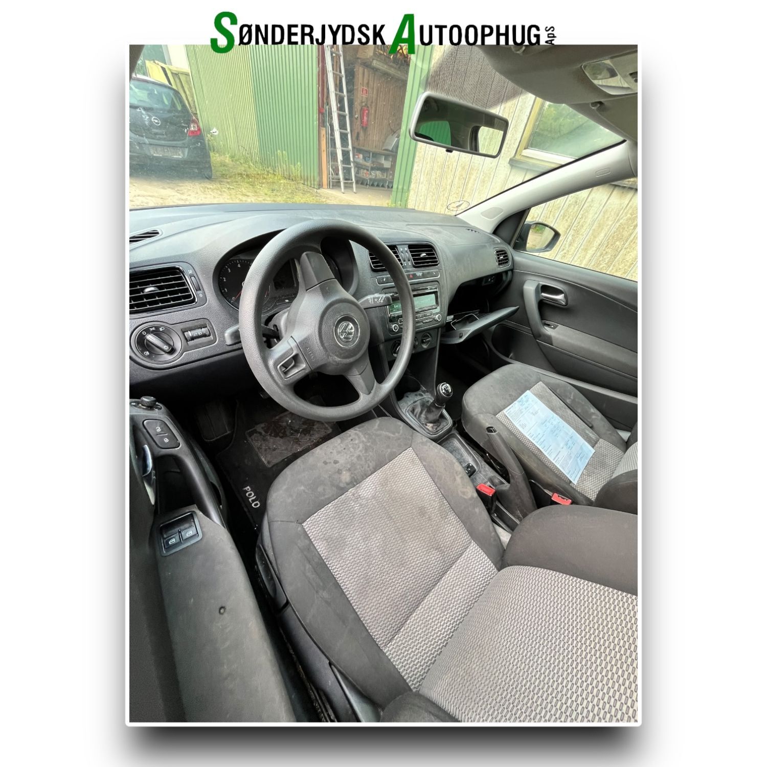 VW Polo 6R Pluk-Selv-Bil Med OEM Nr. Ophugger Fra VW Ophugger