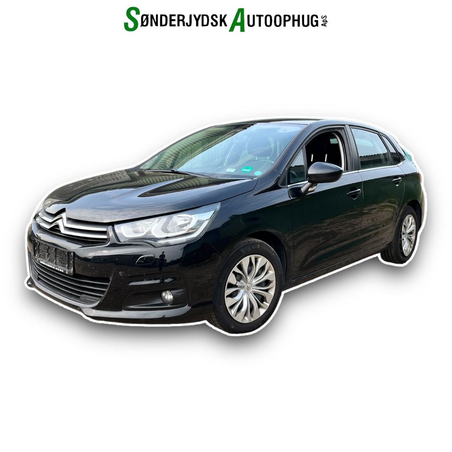 Citroen C4 II Pluk-Selv-Bil Med OEM Nr. Ophugger Fra Citroen Ophugger