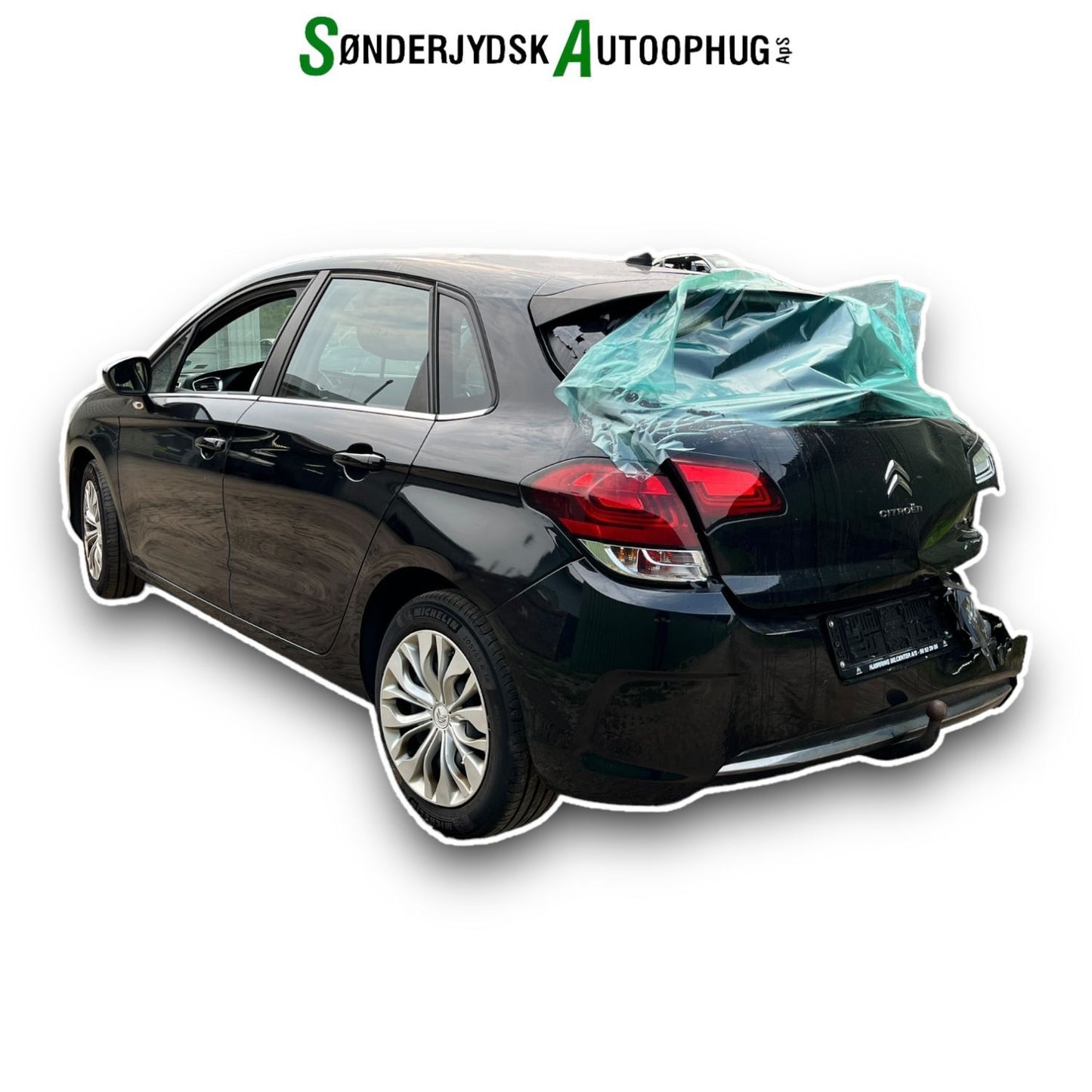 Citroen C4 II Pluk-Selv-Bil Med OEM Nr. Ophugger Fra Citroen Ophugger
