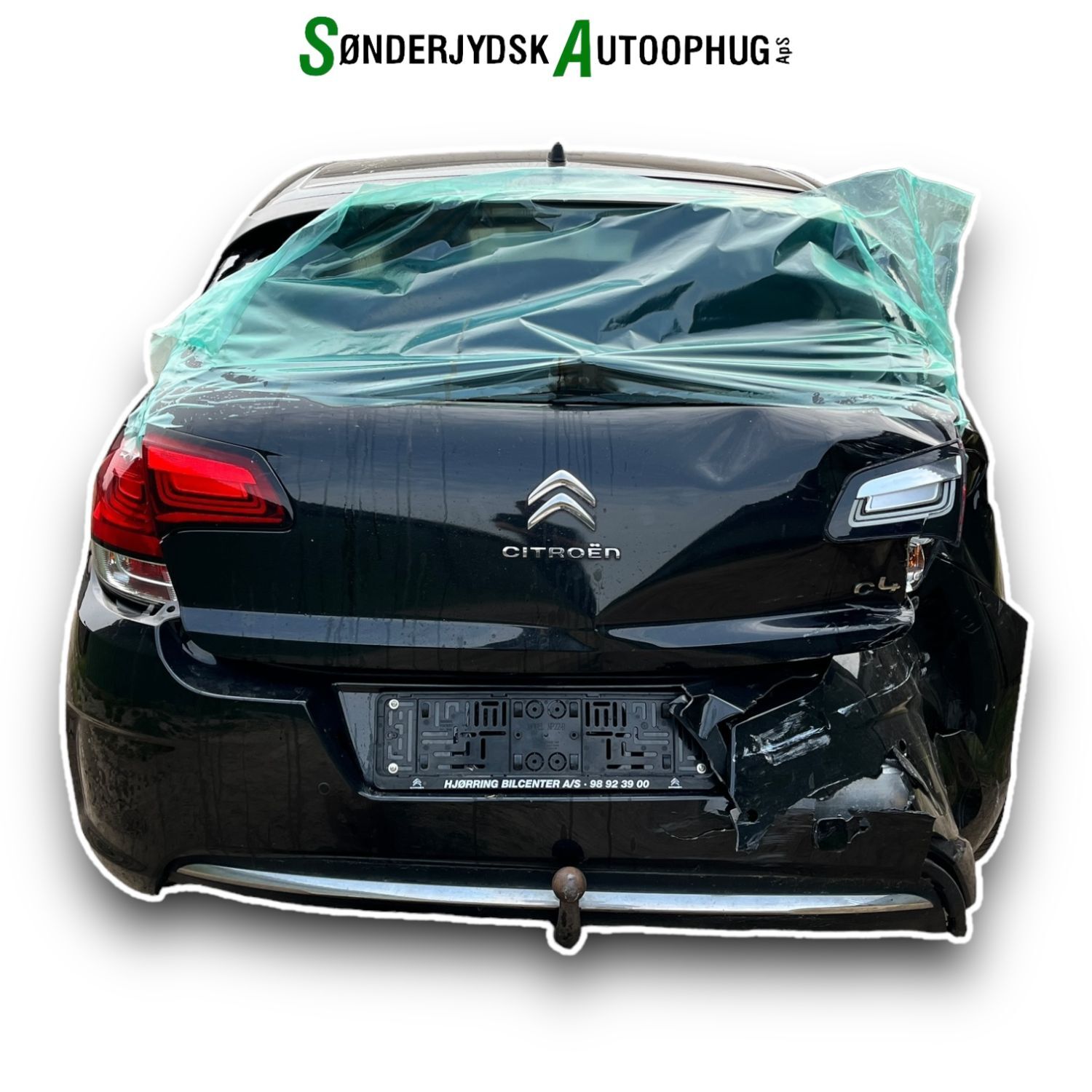 Citroen C4 II Pluk-Selv-Bil Med OEM Nr. Ophugger Fra Citroen Ophugger