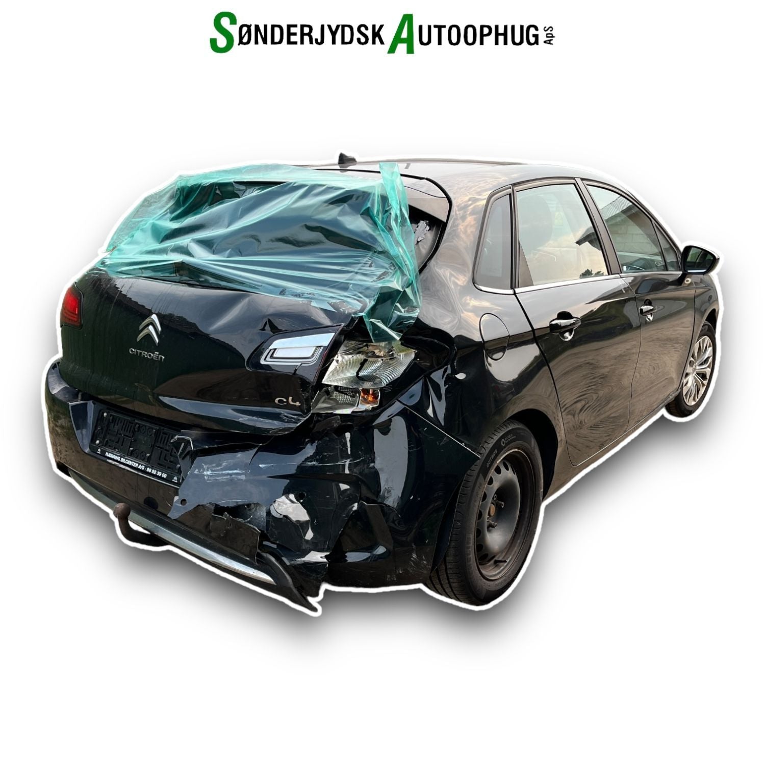 Citroen C4 II Pluk-Selv-Bil Med OEM Nr. Ophugger Fra Citroen Ophugger