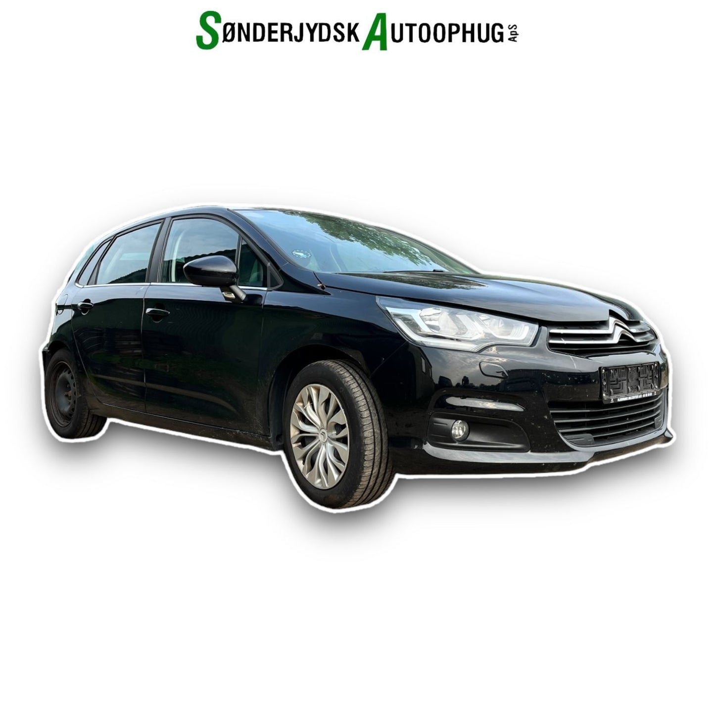 Citroen C4 II Pluk-Selv-Bil Med OEM Nr. Ophugger Fra Citroen Ophugger