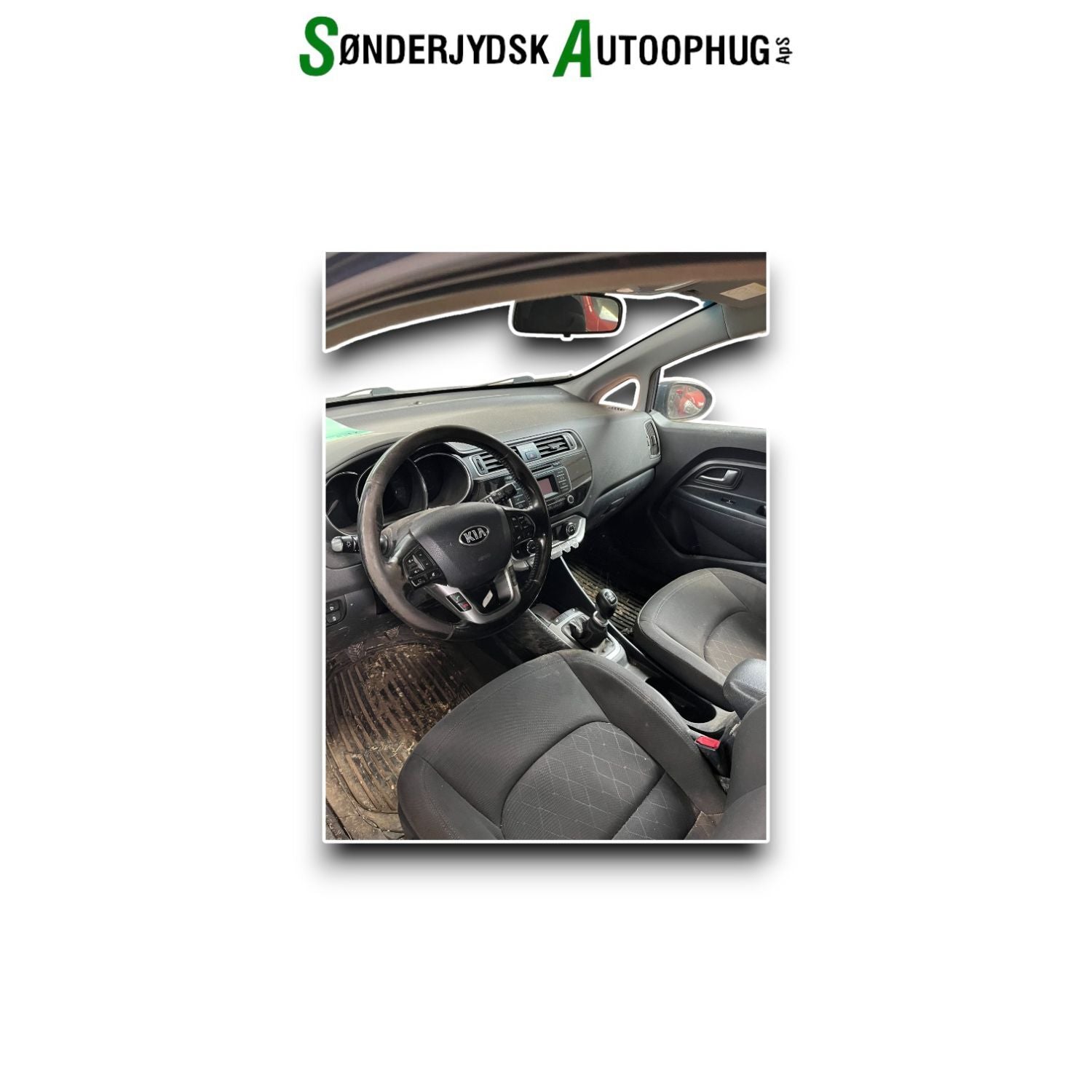 Kia Rio Ub Pluk-Selv-Bil Med OEM Nr. Ophugger Fra Kia Ophugger
