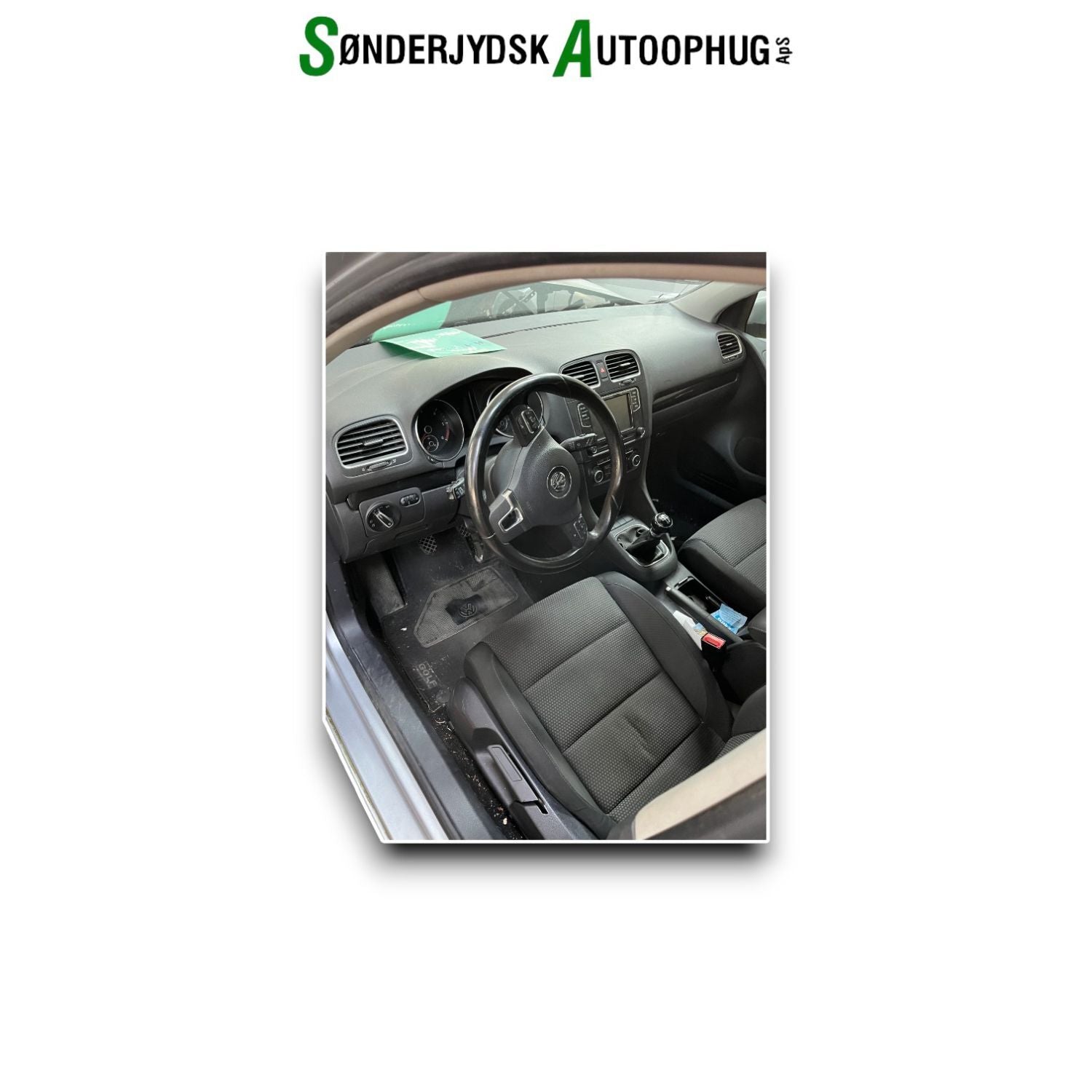 VW Golf 6 1K Pluk-Selv-Bil Med OEM Nr. Ophugger Fra VW Ophugger