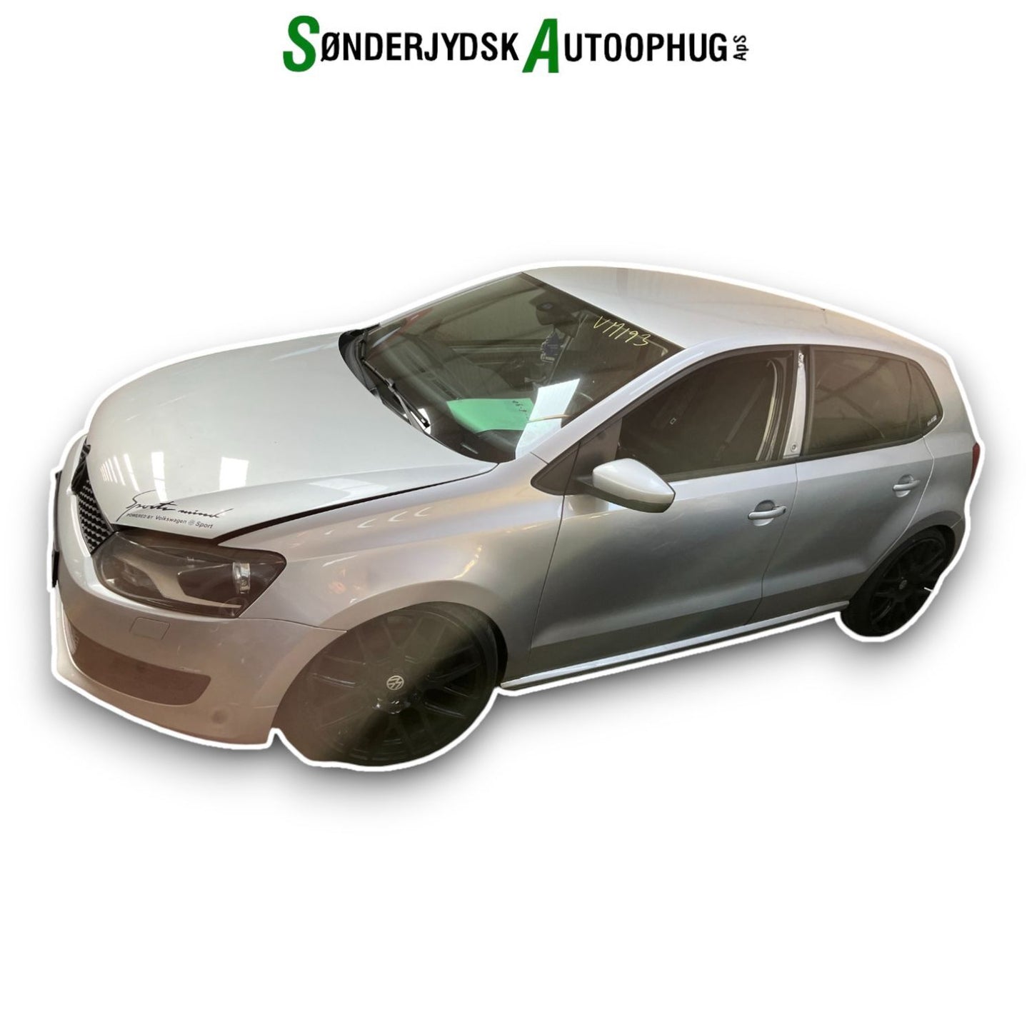 VW Polo 6R Pluk-Selv-Bil Med OEM Nr. Ophugger Fra VW Ophugger
