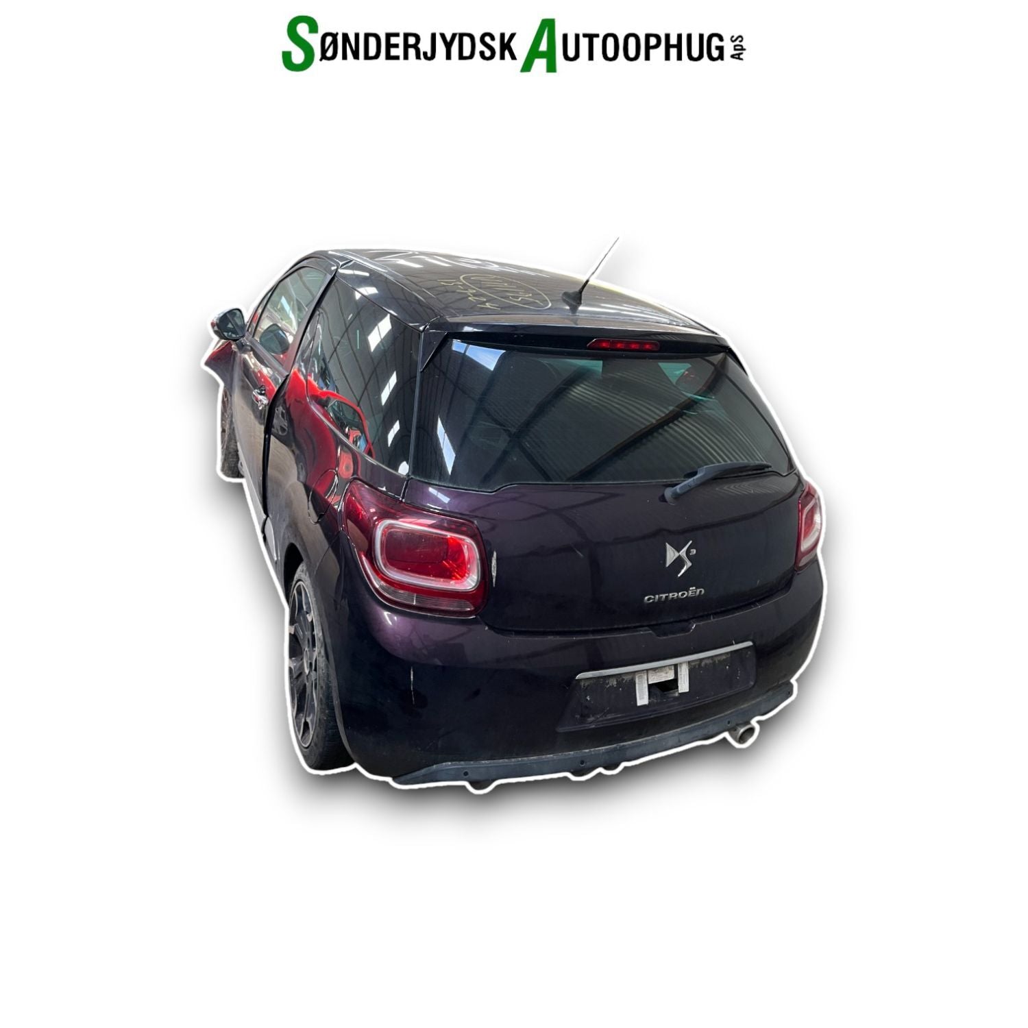 Citroen Ds3 Pluk-Selv-Bil Med OEM Nr. Ophugger Fra Citroen Ophugger