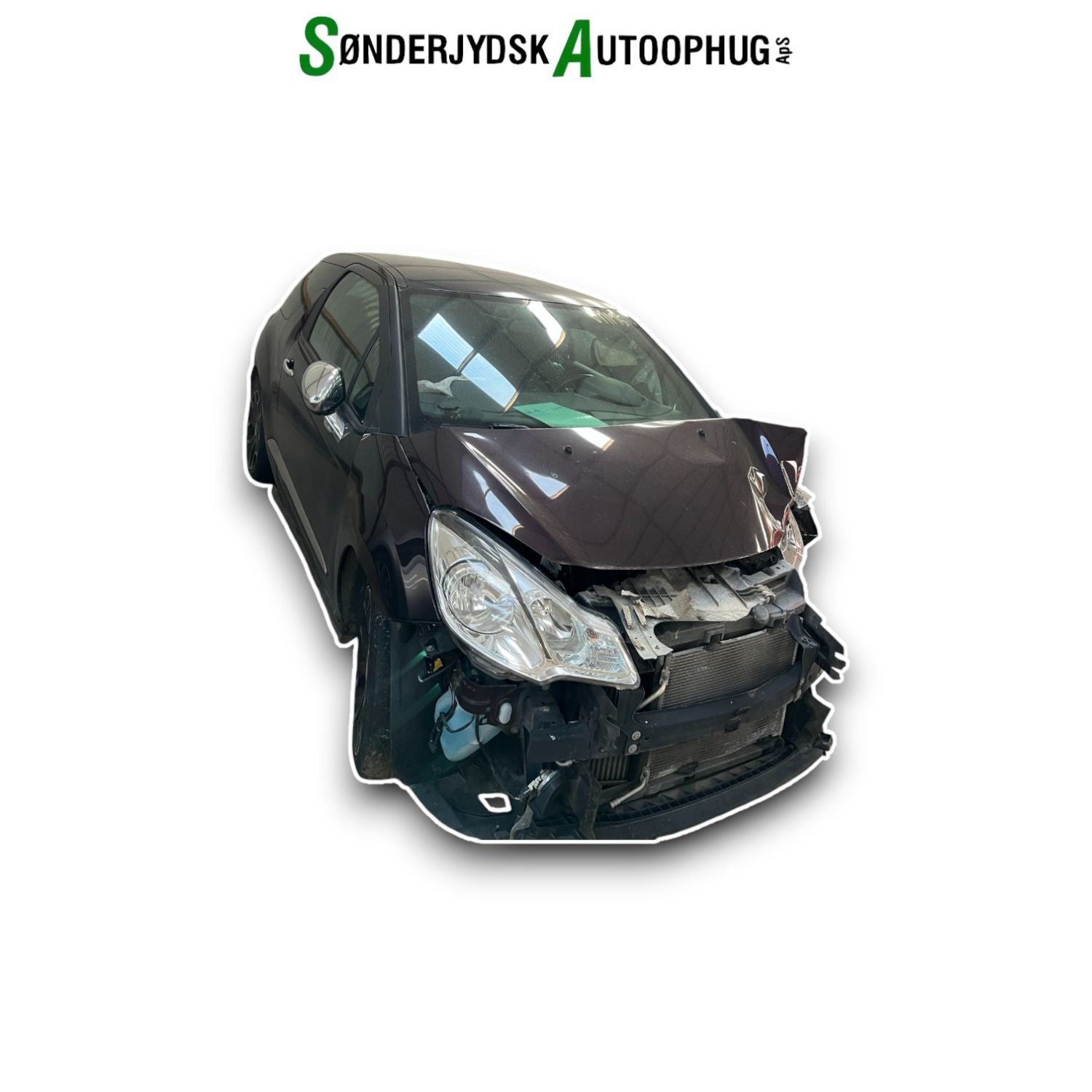 Citroen Ds3 Pluk-Selv-Bil Med OEM Nr. Ophugger Fra Citroen Ophugger