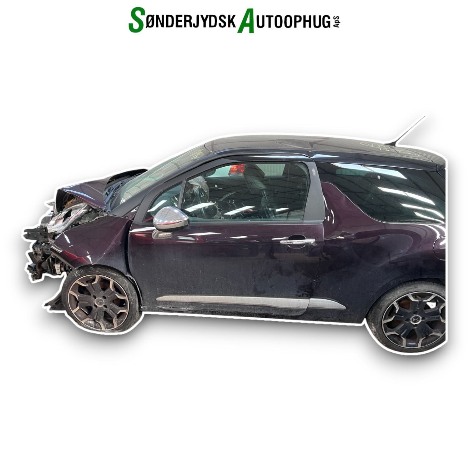 Citroen Ds3 Pluk-Selv-Bil Med OEM Nr. Ophugger Fra Citroen Ophugger