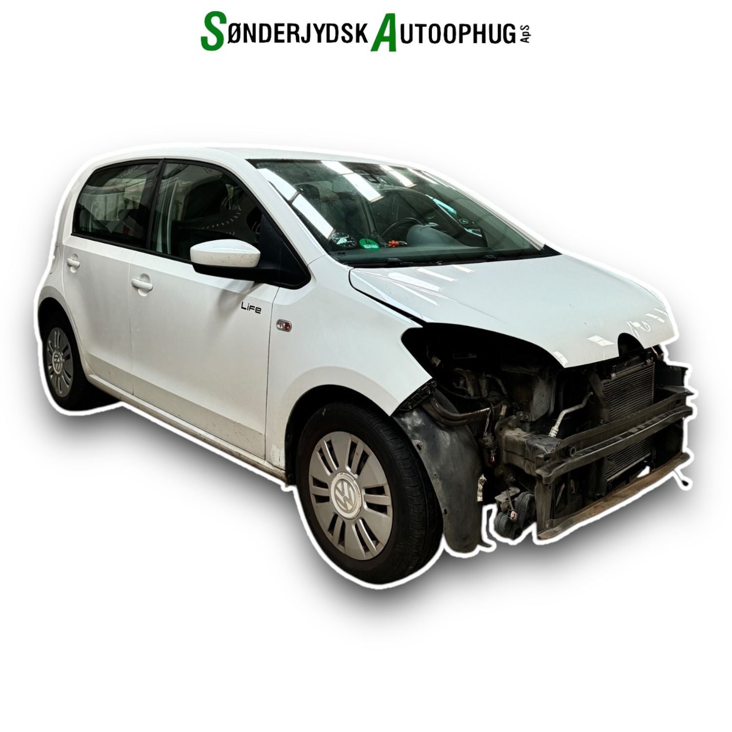 VW UP Pluk-Selv-Bil Med OEM Nr. Ophugger Fra VW Ophugger