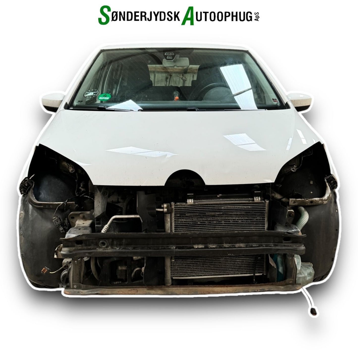 VW UP Pluk-Selv-Bil Med OEM Nr. Ophugger Fra VW Ophugger