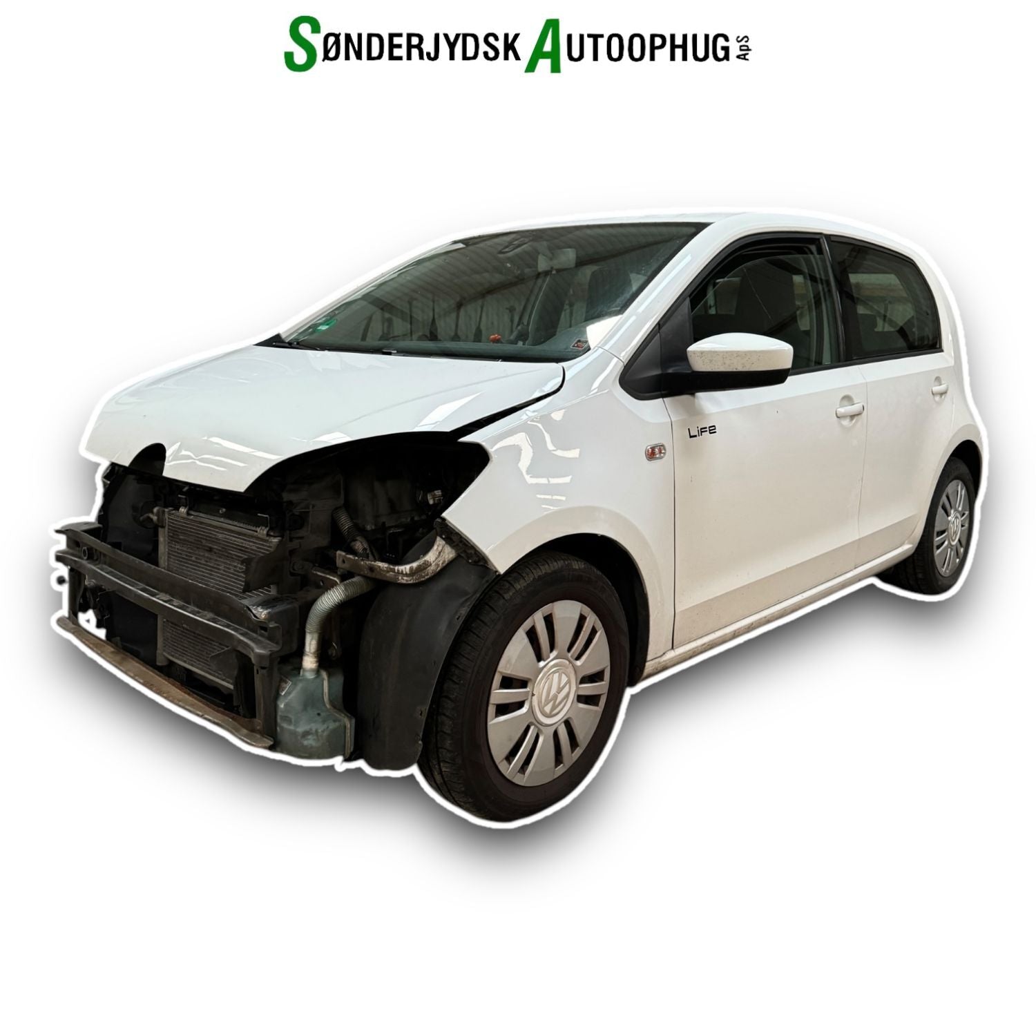 VW UP Pluk-Selv-Bil Med OEM Nr. Ophugger Fra VW Ophugger