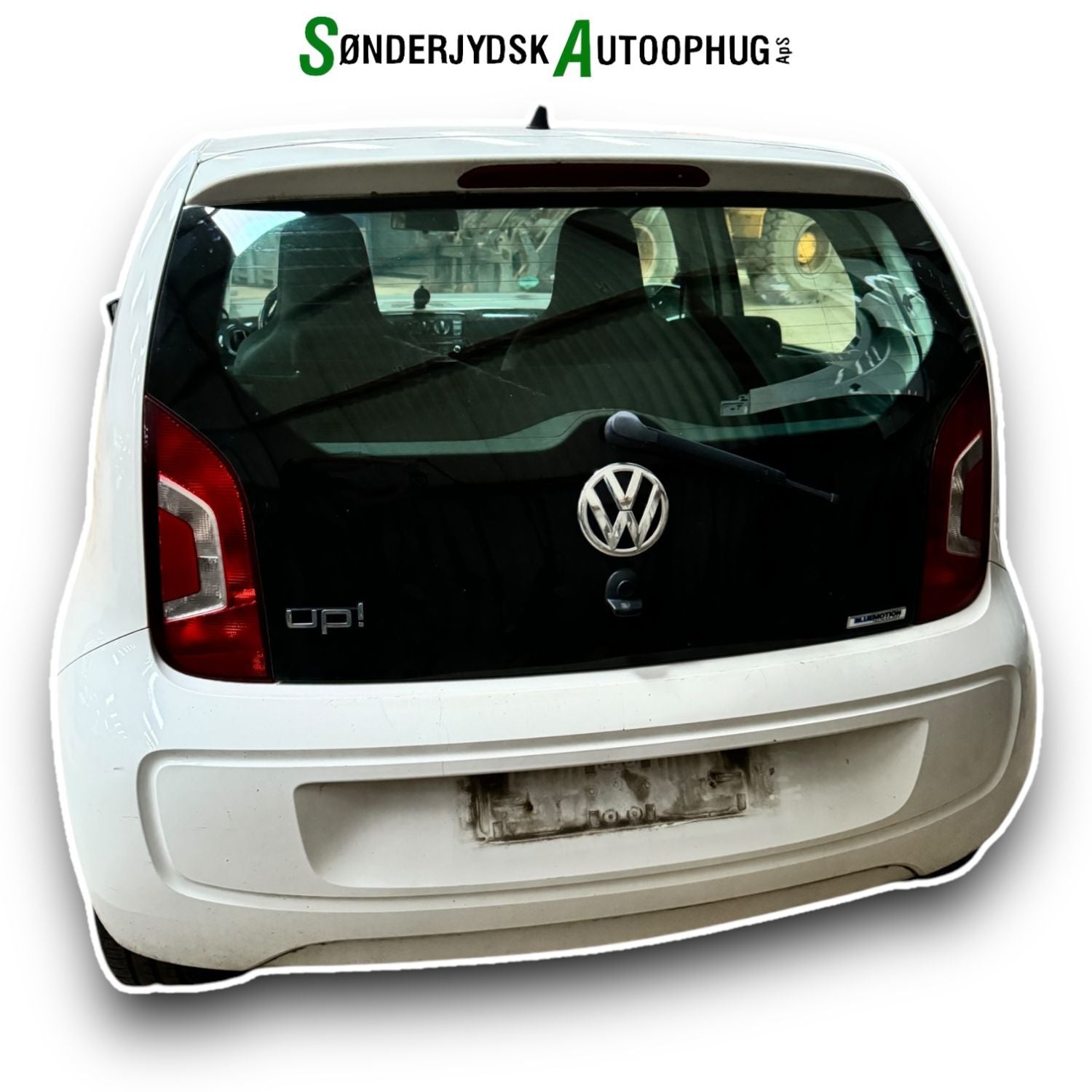 VW UP Pluk-Selv-Bil Med OEM Nr. Ophugger Fra VW Ophugger