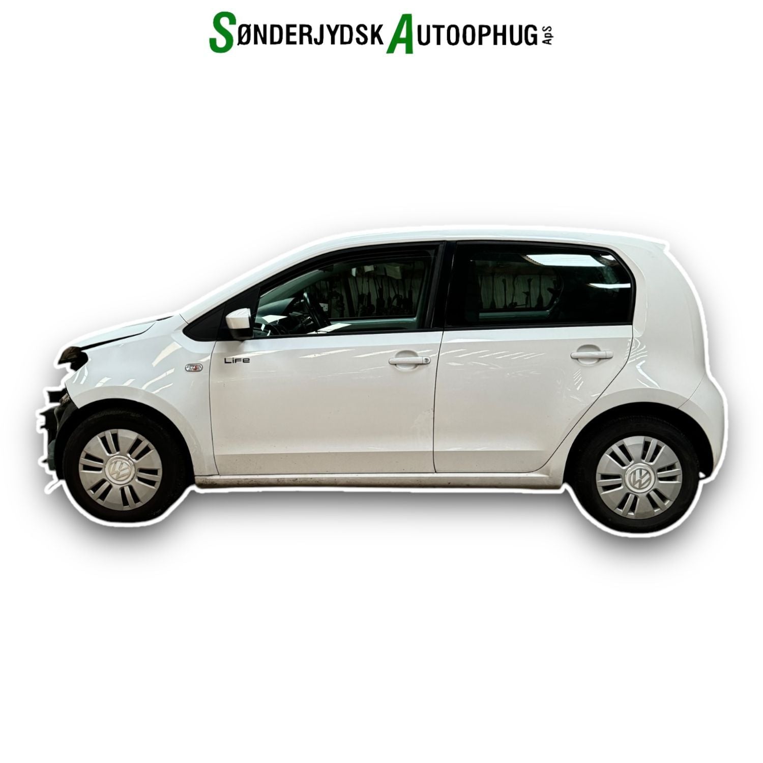 VW UP Pluk-Selv-Bil Med OEM Nr. Ophugger Fra VW Ophugger