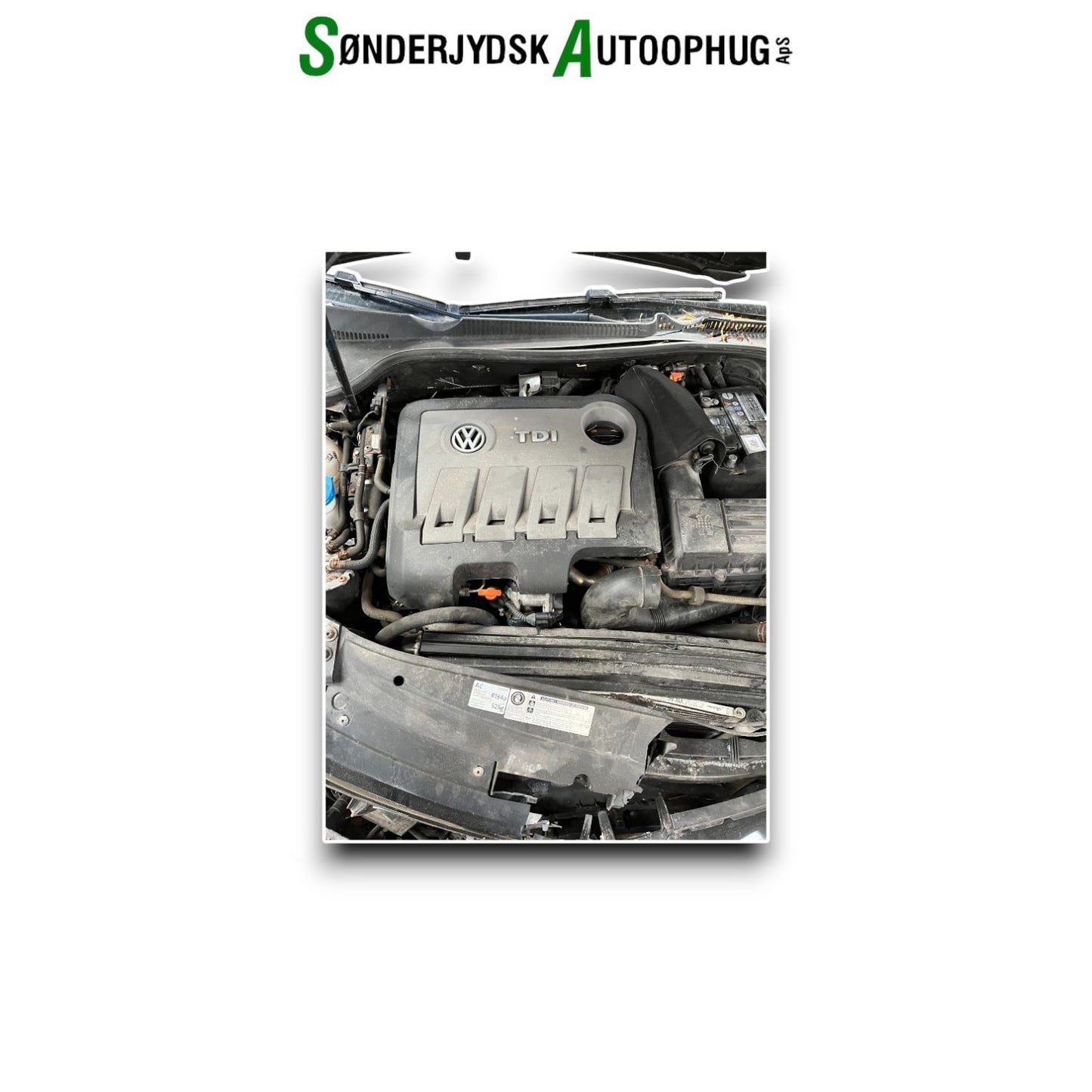 VW Golf 6 1K Pluk-Selv-Bil Med OEM Nr. Ophugger Fra VW Ophugger