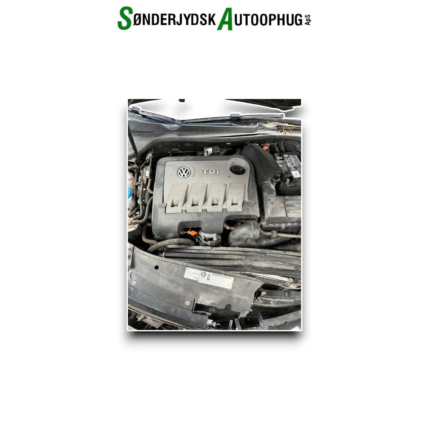 VW Golf 6 1K Pluk-Selv-Bil Med OEM Nr. Ophugger Fra VW Ophugger