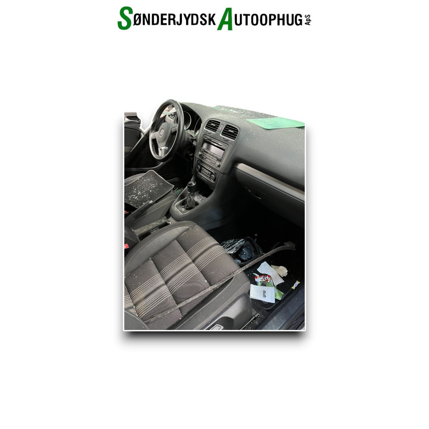 VW Golf 6 1K Pluk-Selv-Bil Med OEM Nr. Ophugger Fra VW Ophugger