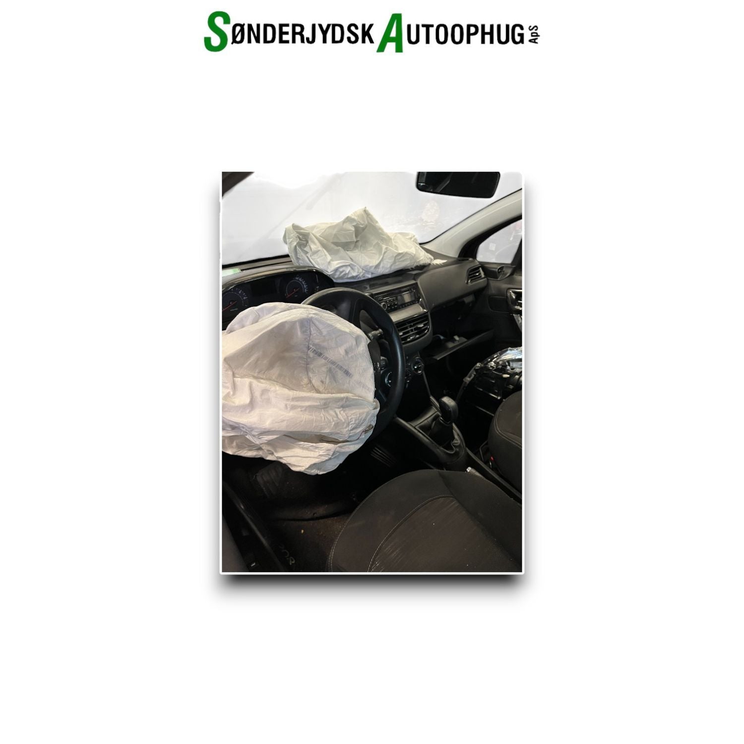 Peugeot 208 Pluk-Selv-Bil Med OEM Nr. Ophugger Fra Peugeot Ophugger