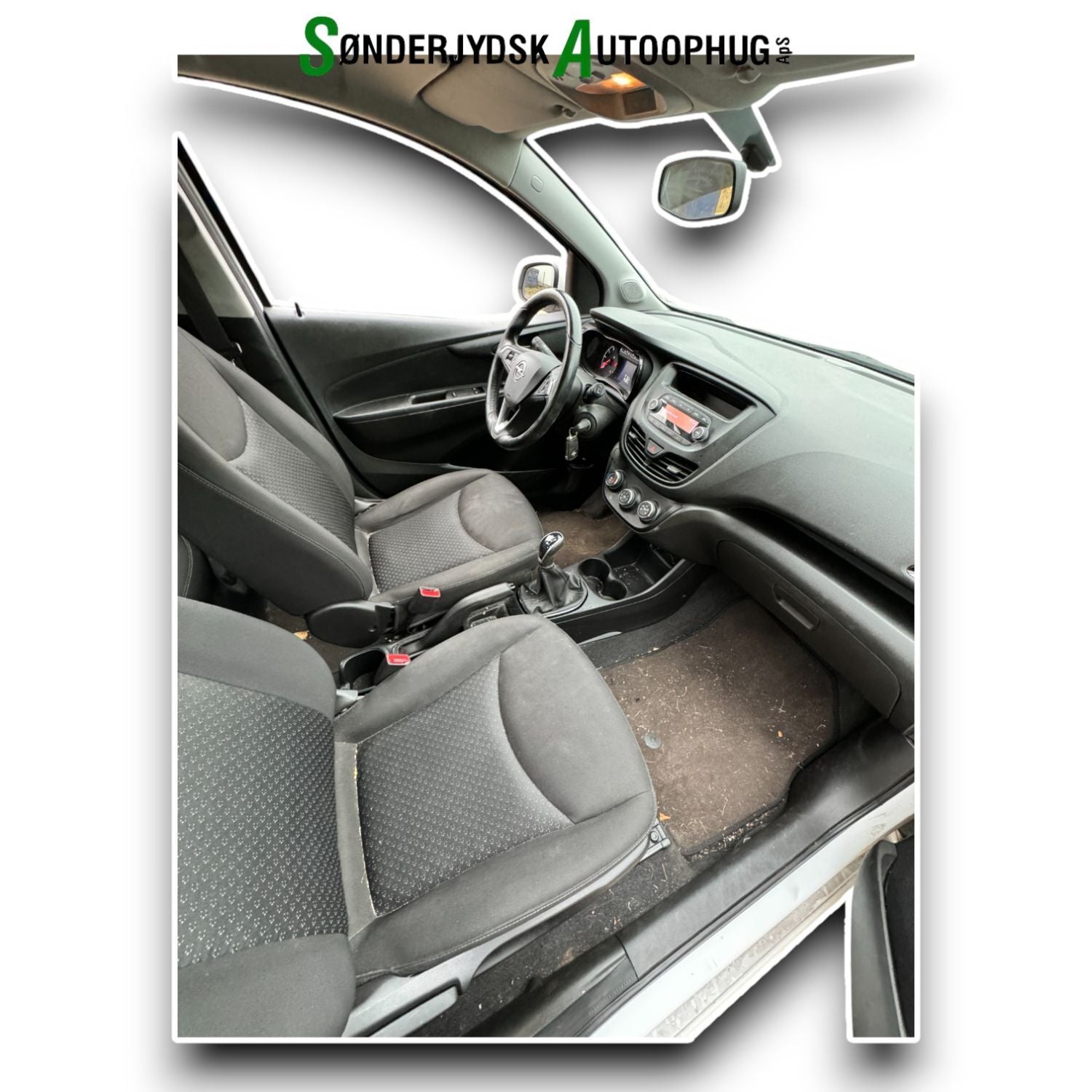 Opel Karl Pluk-Selv-Bil Med OEM Nr. Ophugger Fra Opel Ophugger