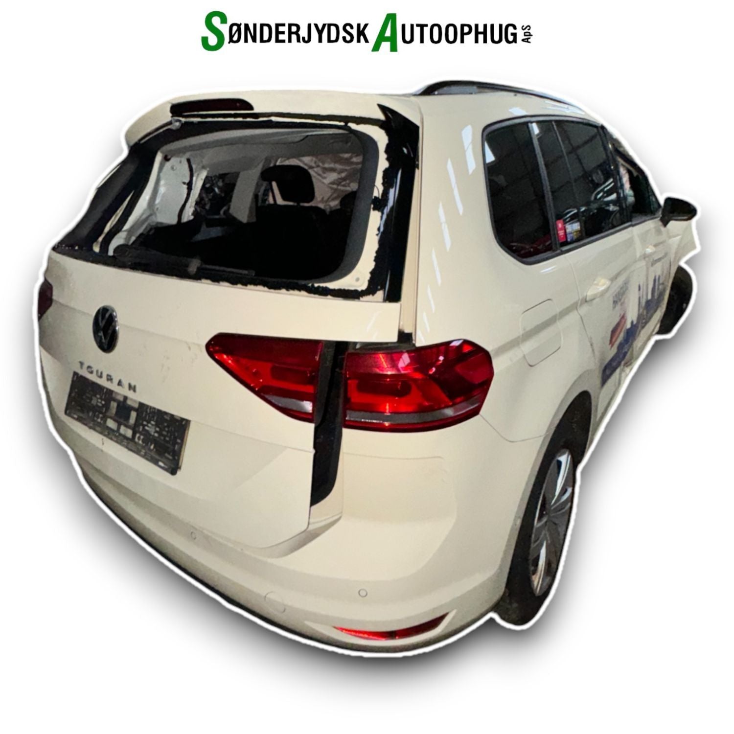 VW Touran 5T Pluk-Selv-Bil Med OEM Nr. Ophugger Fra VW Ophugger