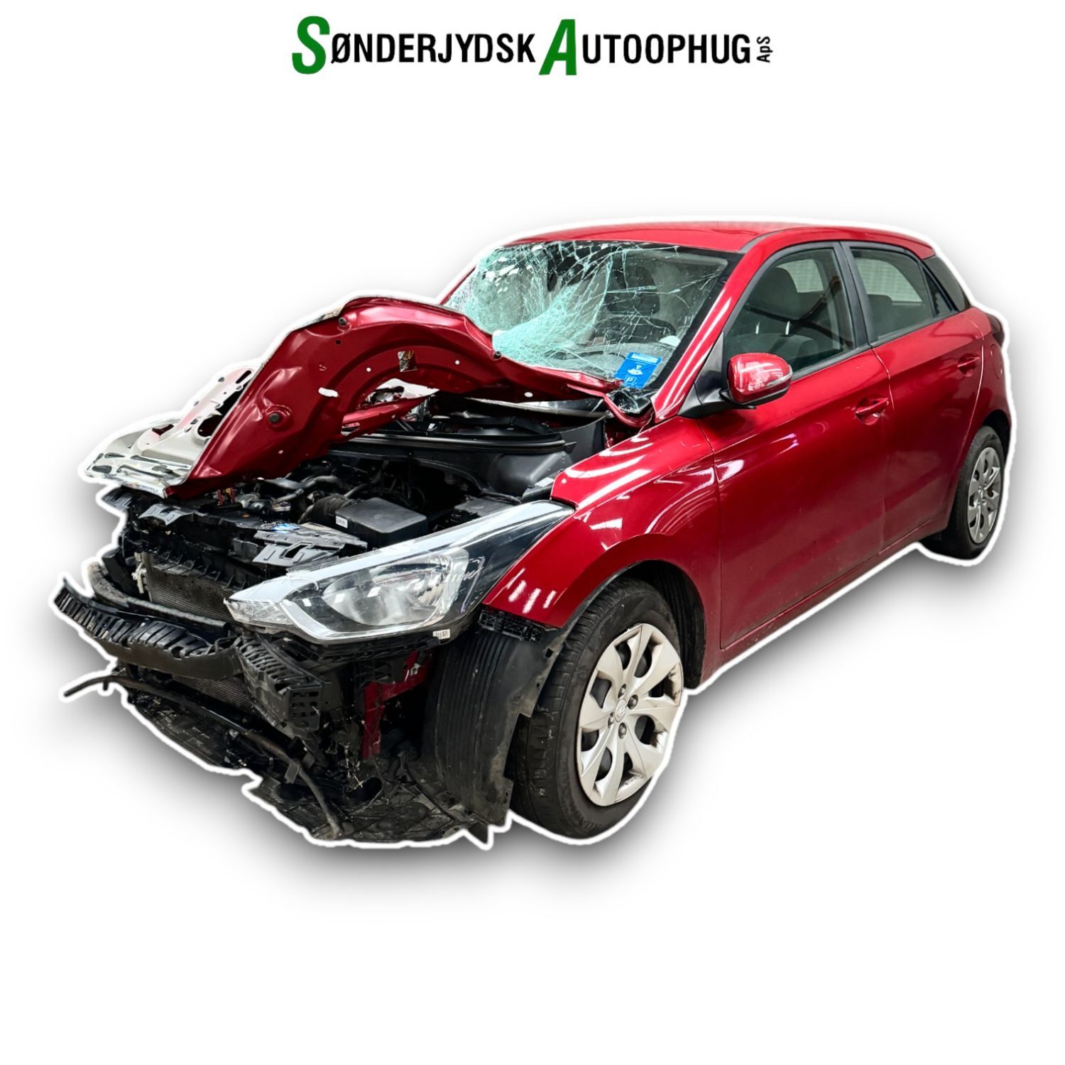 Hyundai I20 Nl Pluk-Selv-Bil Med OEM Nr. Ophugger Fra Hyundai Ophugger
