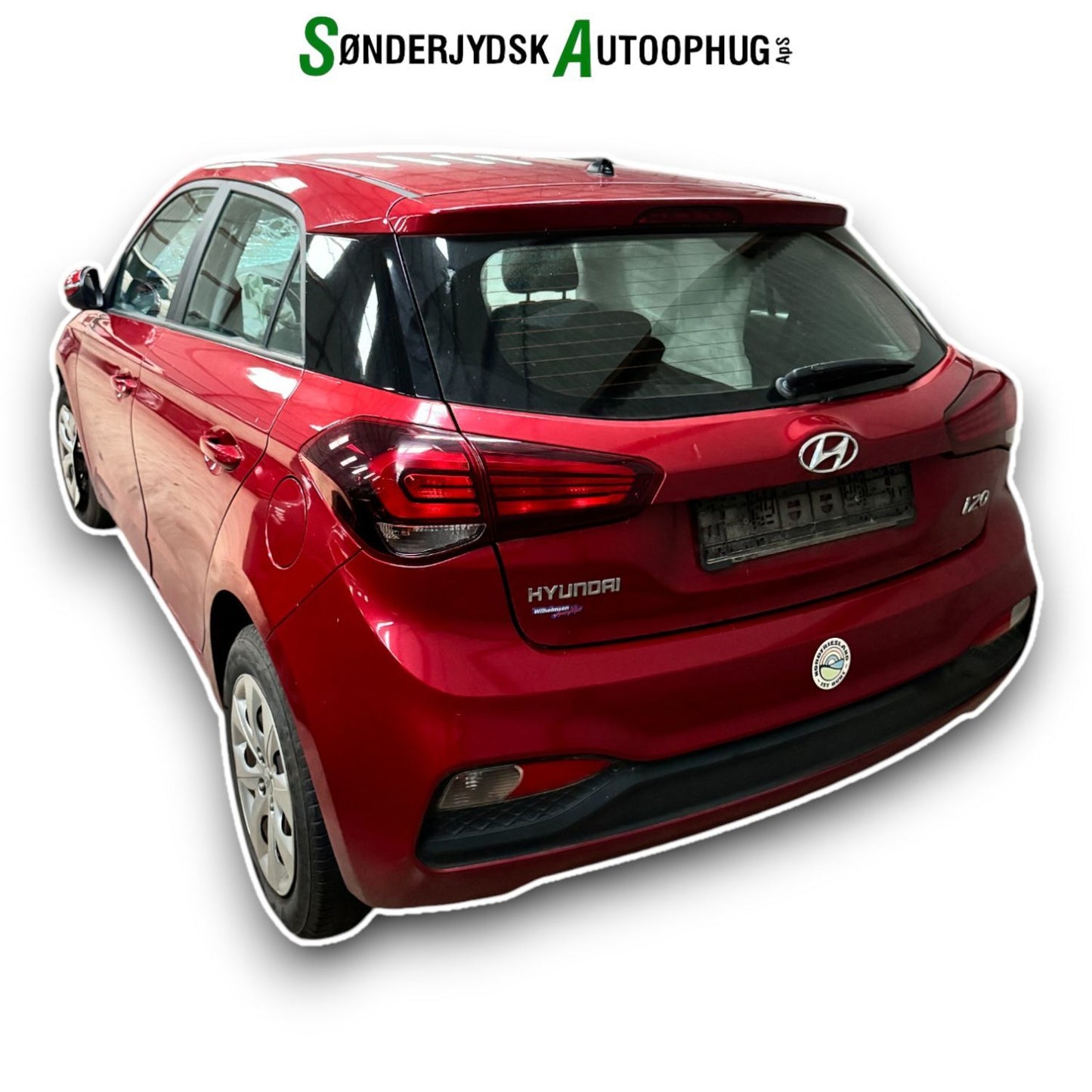 Hyundai I20 NL Pluk-Selv-Bil Med OEM Nr. Ophugger Fra Hyundai Ophugger