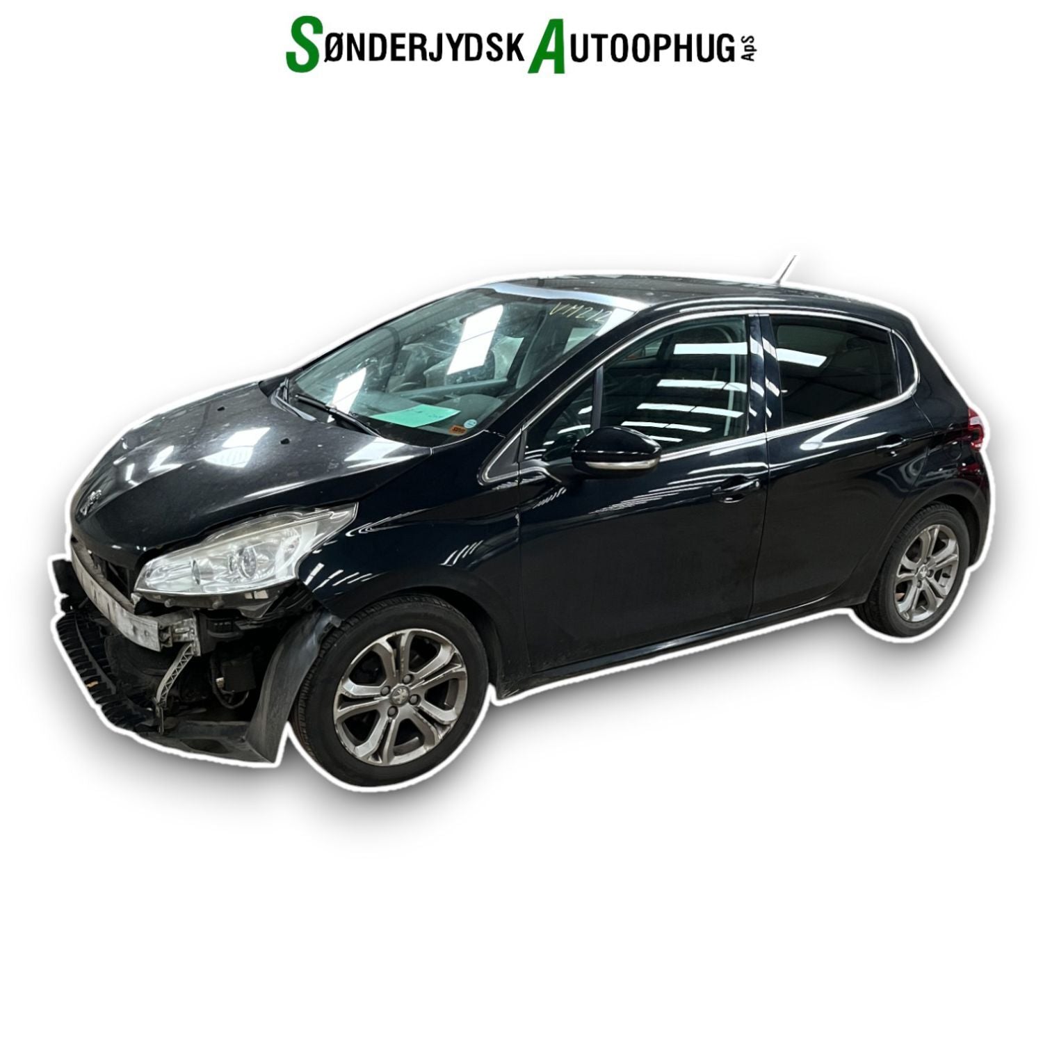 Peugeot 208 Pluk-Selv-Bil Med OEM Nr. Ophugger Fra Peugeot Ophugger