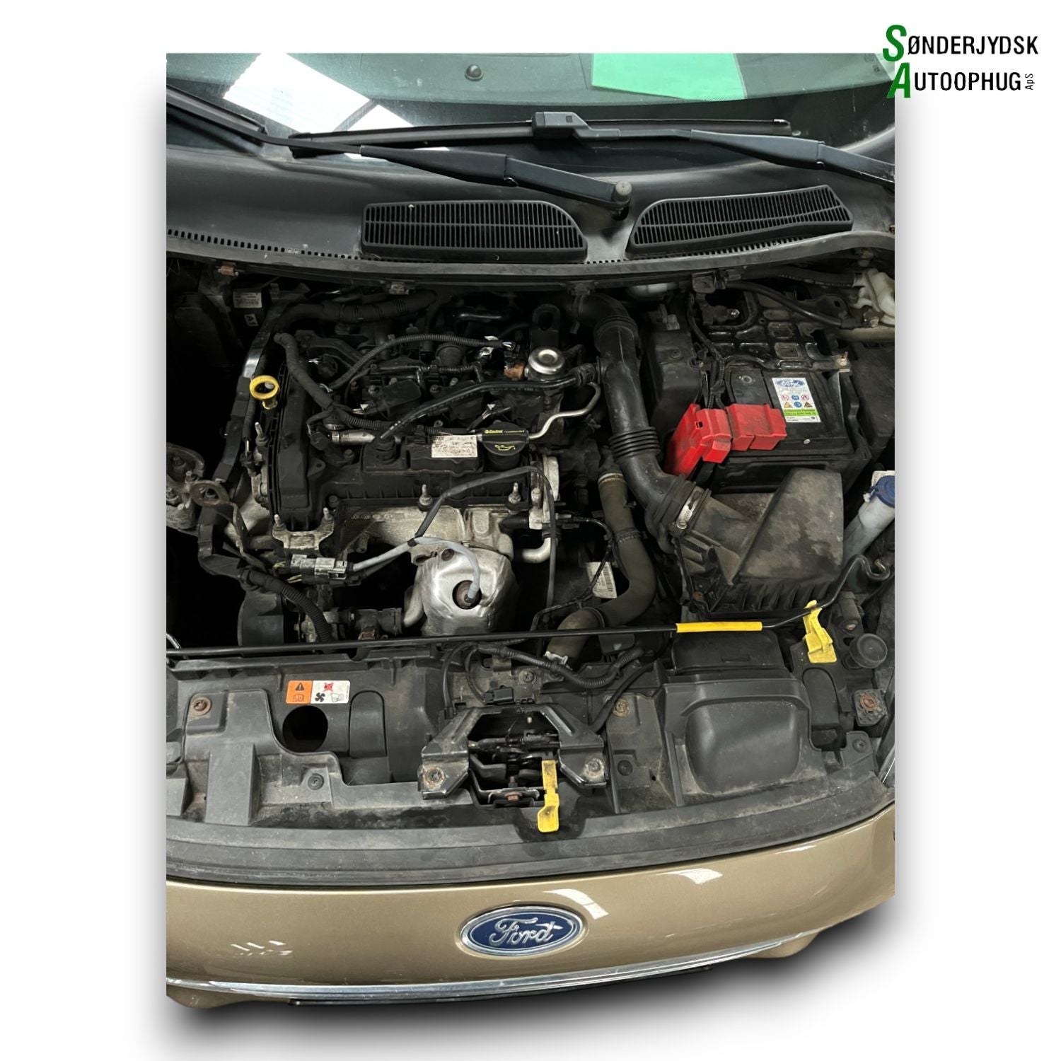 Ford Fiesta 7 Pluk-Selv-Bil Med OEM Nr. Ophugger Fra Ford Ophugger