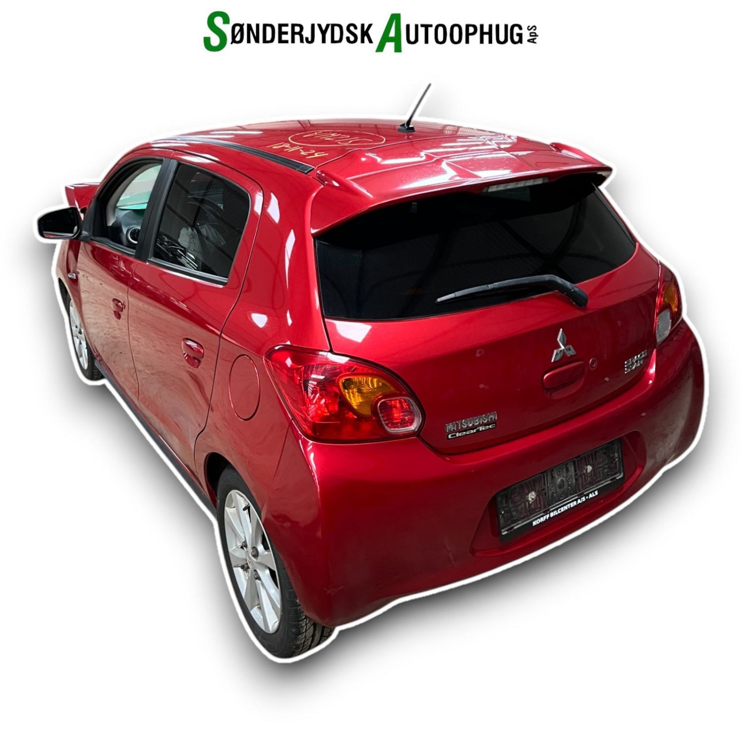 Mitsubishi Space Star Pluk-Selv-Bil Med OEM Nr. Ophugger Fra Mitsubishi Ophugger