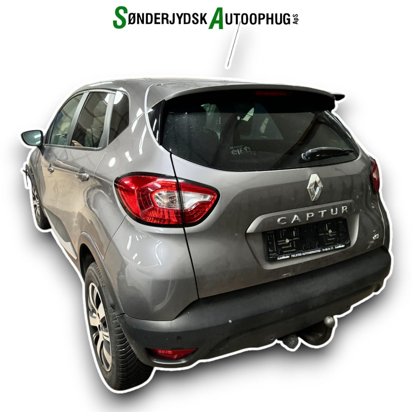 Renault Captur 1 Pluk-Selv-Bil Med OEM Nr. Ophugger Fra Renault Ophugger