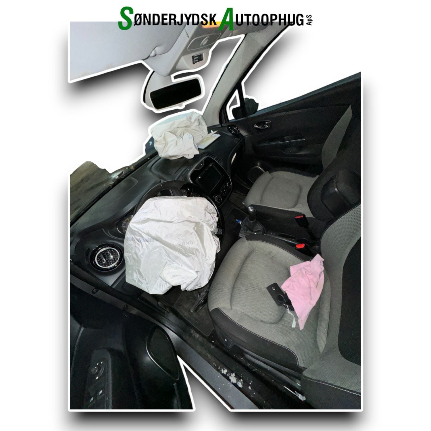 Renault Captur 1 Pluk-Selv-Bil Med OEM Nr. Ophugger Fra Renault Ophugger