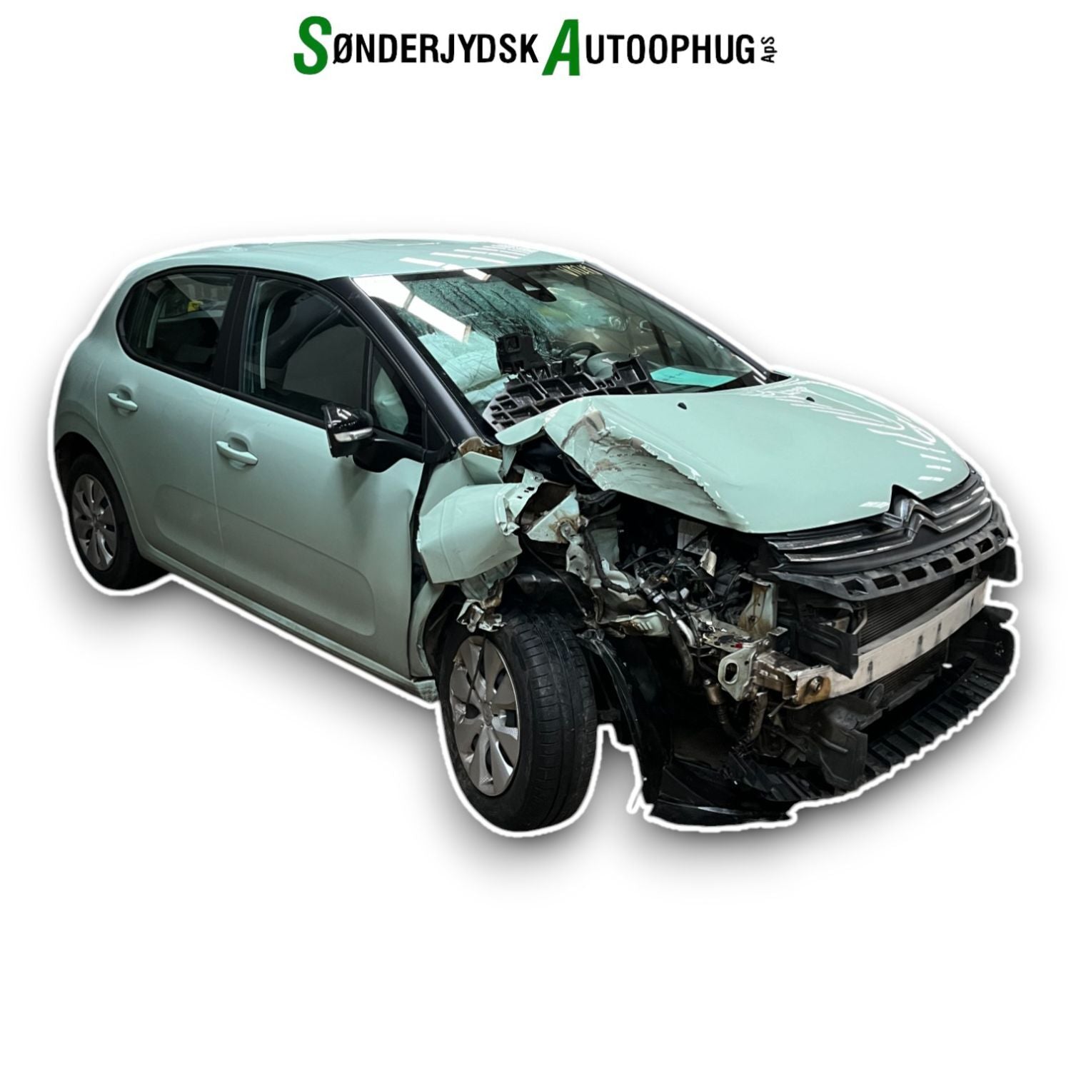 Citroen C3 III Pluk-Selv-Bil Med OEM Nr. Ophugger Fra Citroen Ophugger