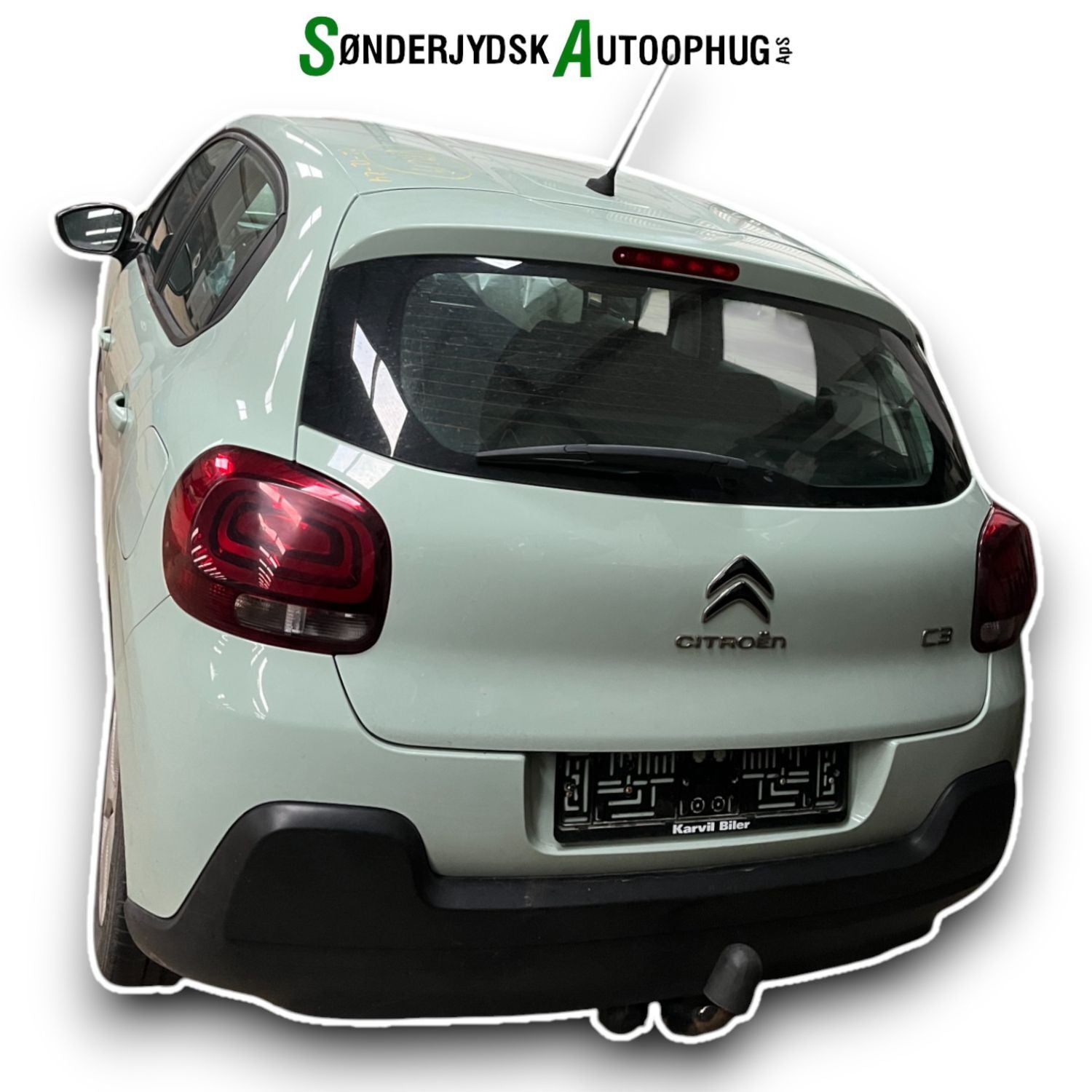 Citroen C3 III Pluk-Selv-Bil Med OEM Nr. Ophugger Fra Citroen Ophugger