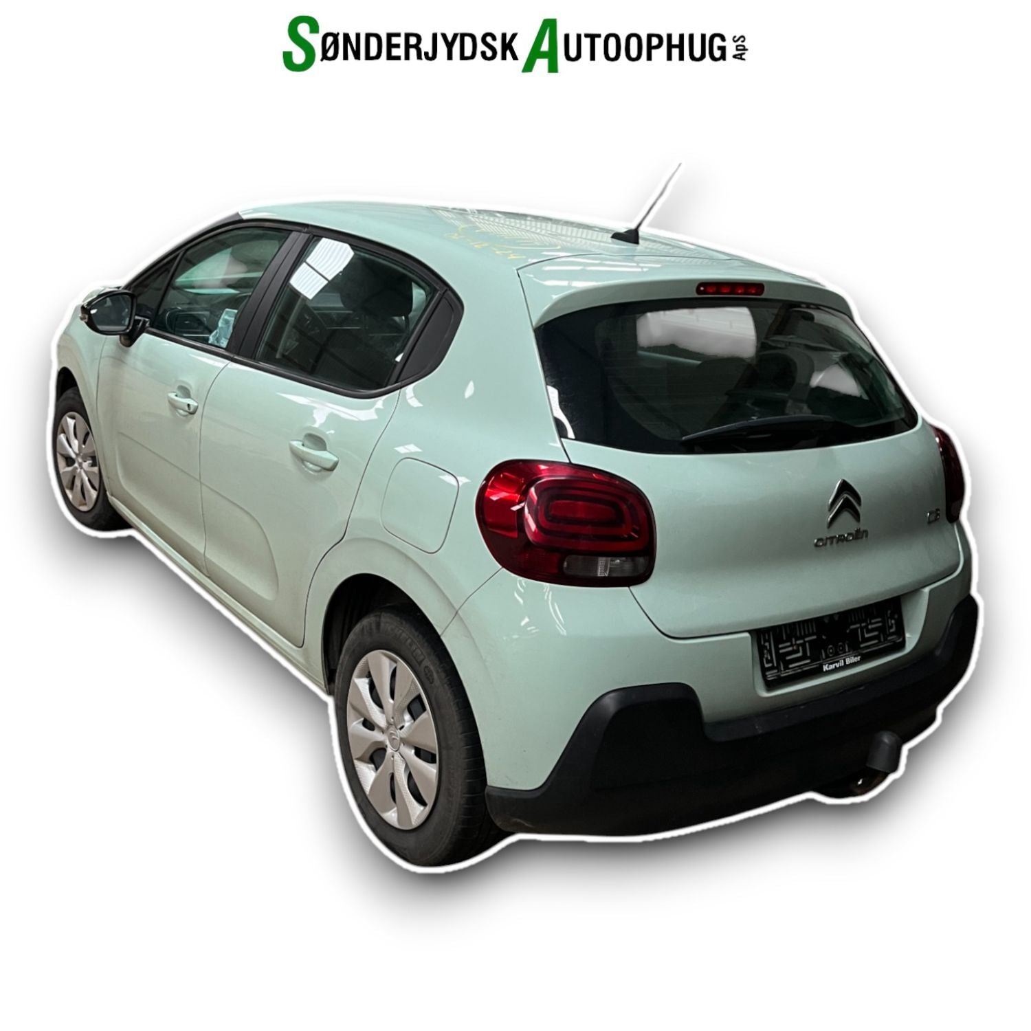 Citroen C3 III Pluk-Selv-Bil Med OEM Nr. Ophugger Fra Citroen Ophugger