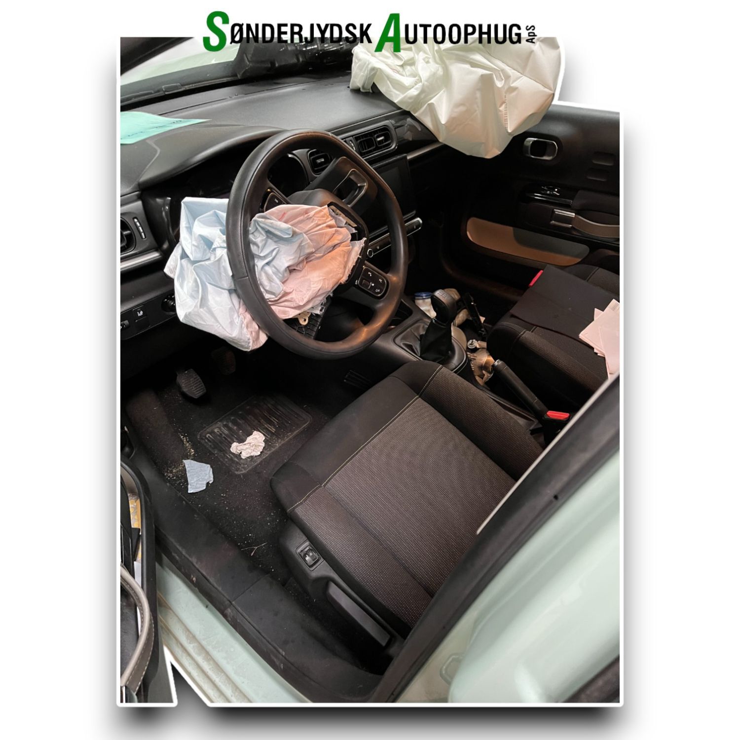 Citroen C3 III Pluk-Selv-Bil Med OEM Nr. Ophugger Fra Citroen Ophugger