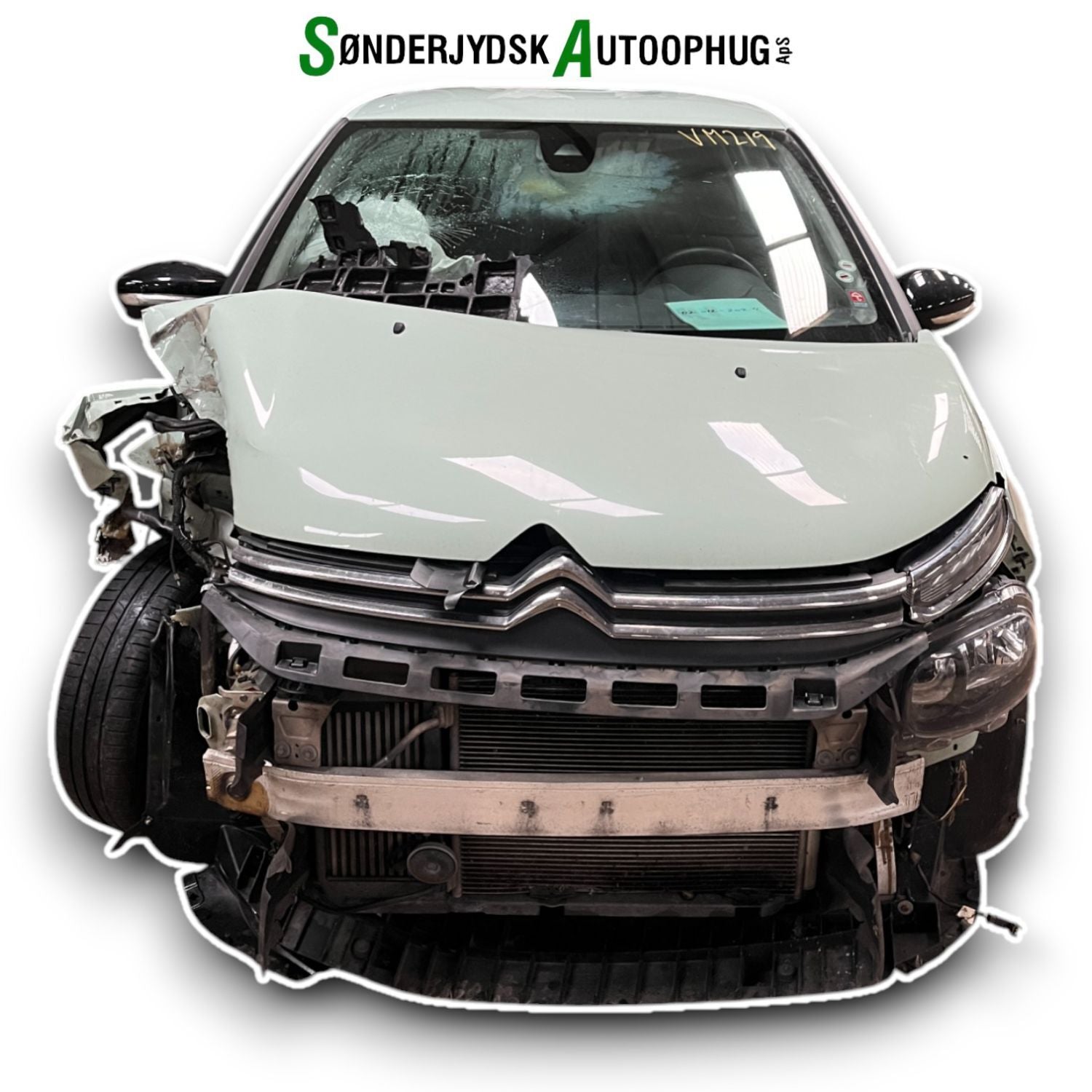 Citroen C3 III Pluk-Selv-Bil Med OEM Nr. Ophugger Fra Citroen Ophugger