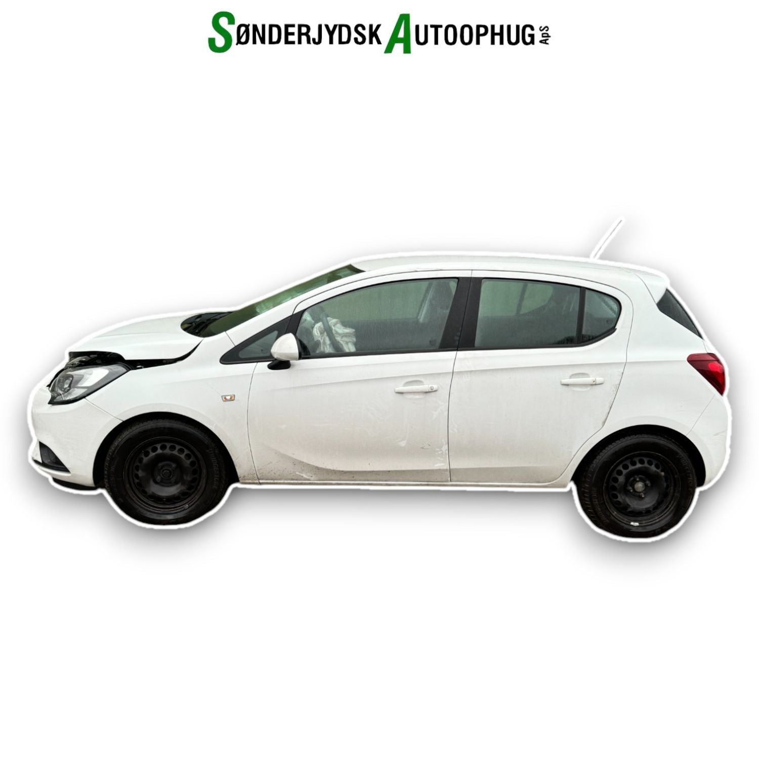Opel Corsa E Pluk-Selv-Bil Med OEM Nr. Ophugger Fra Opel Ophugger