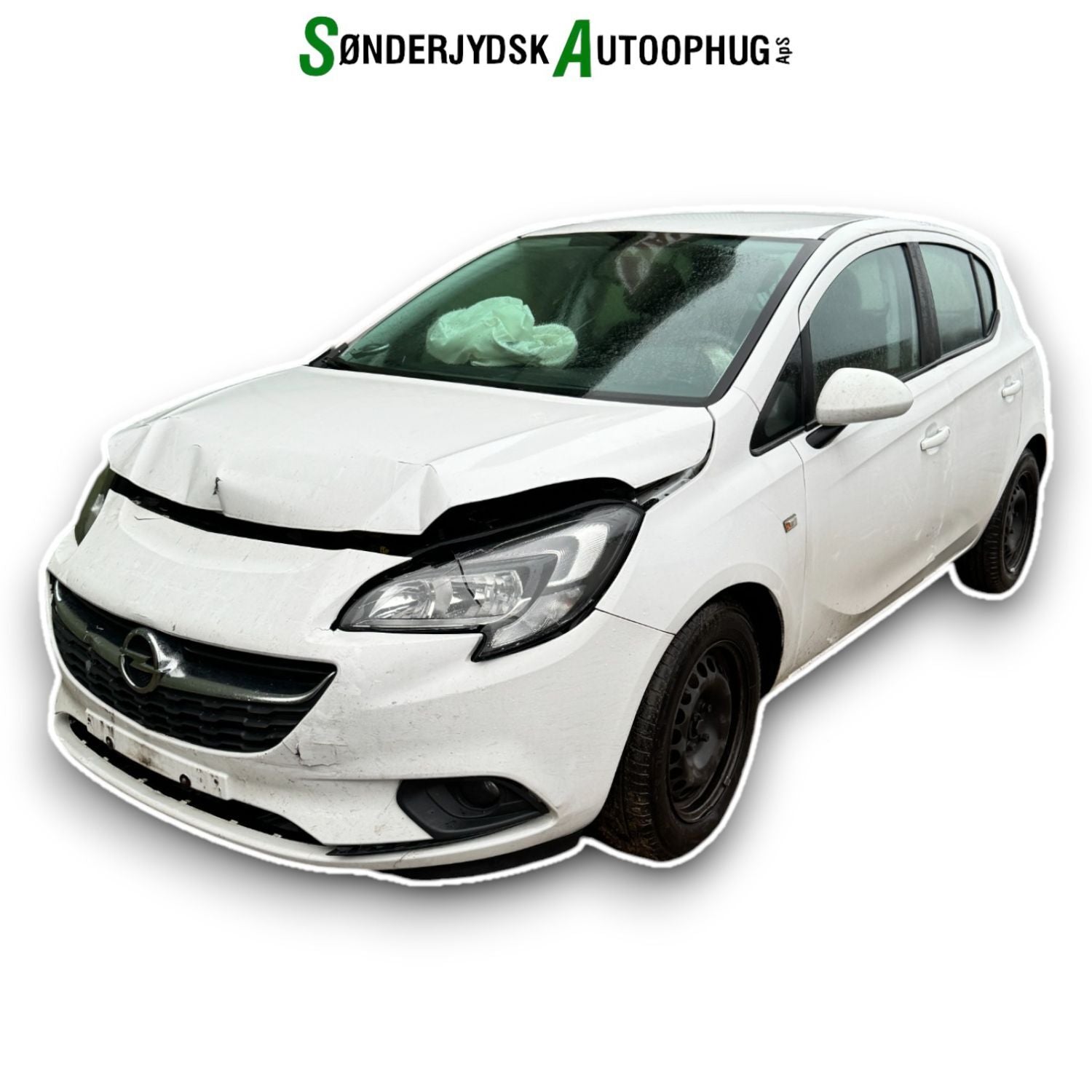 Opel Corsa E Pluk-Selv-Bil Med OEM Nr. Ophugger Fra Opel Ophugger