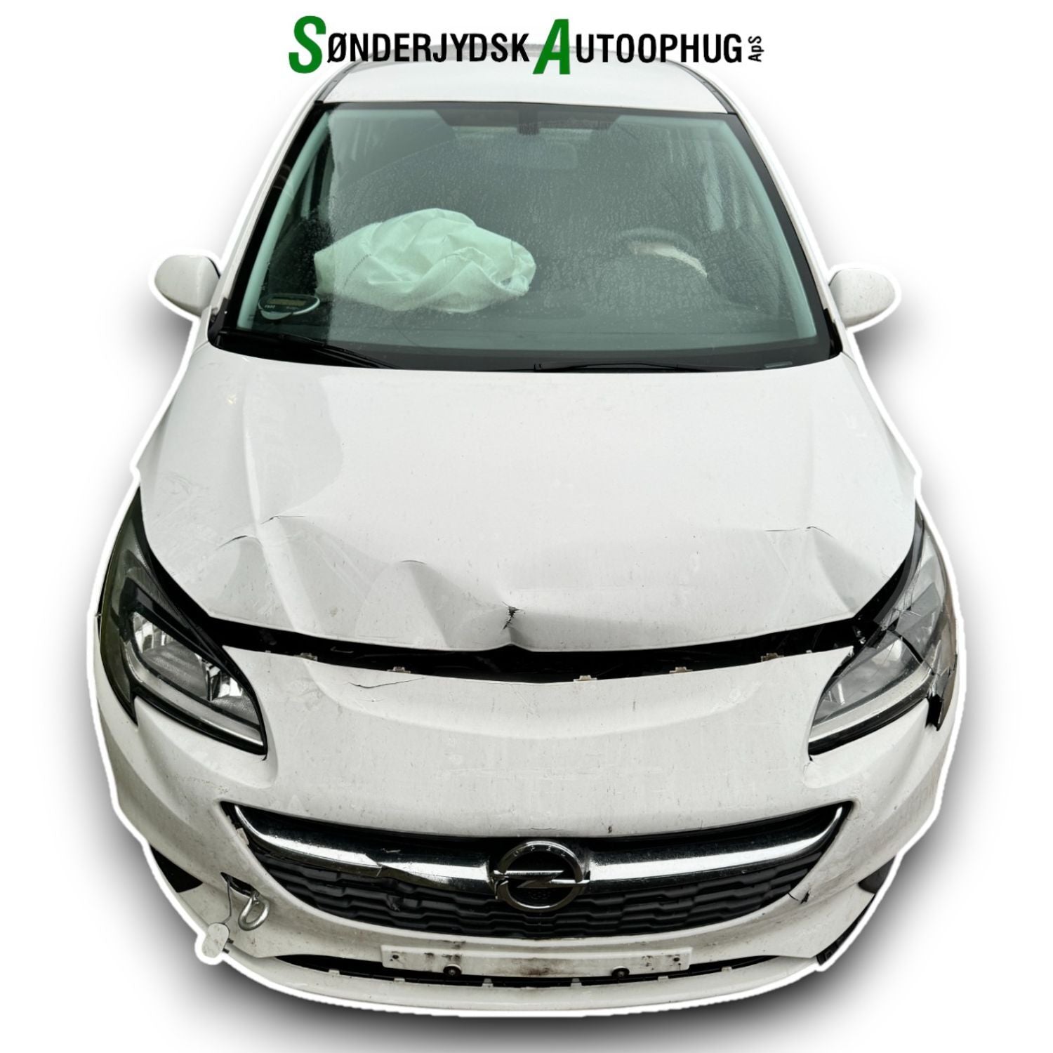 Opel Corsa E Pluk-Selv-Bil Med OEM Nr. Ophugger Fra Opel Ophugger