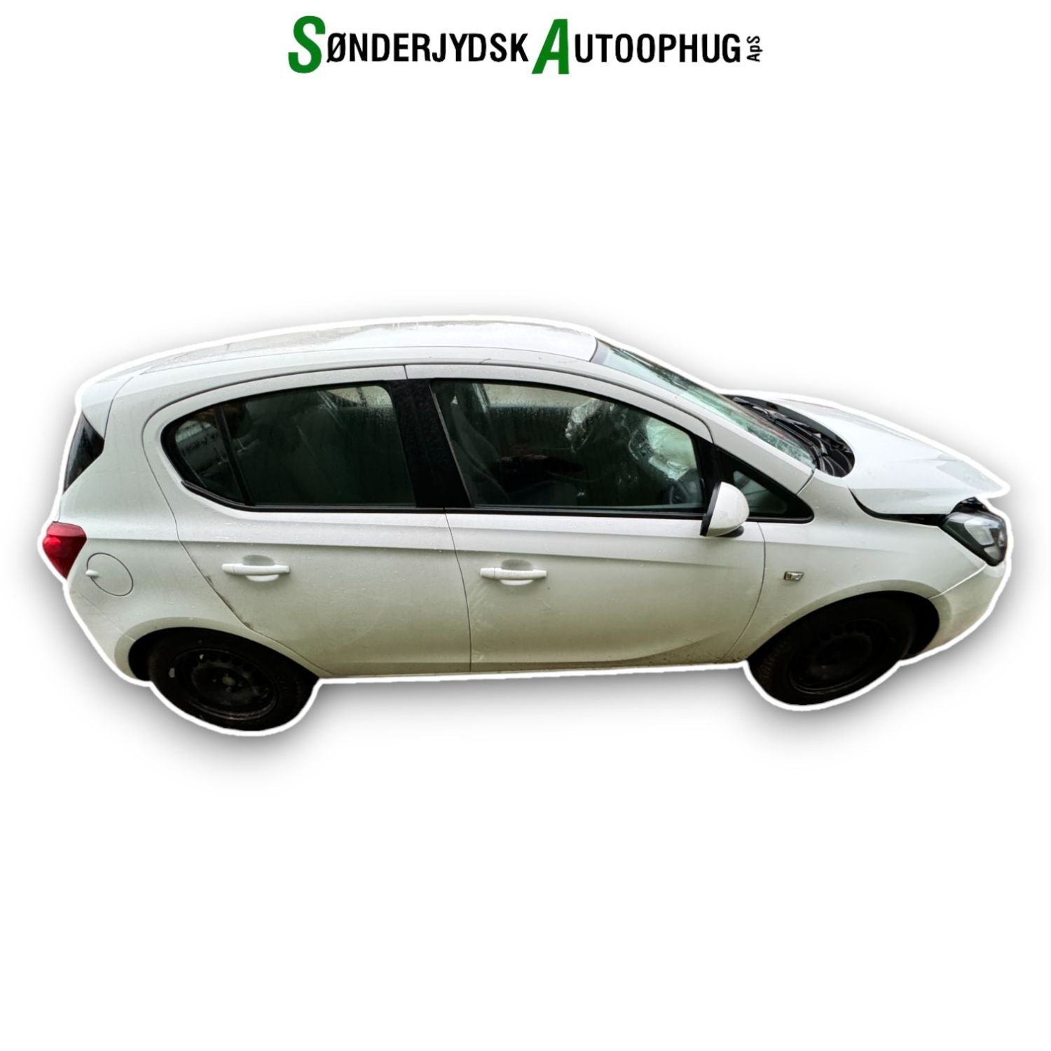 Opel Corsa E Pluk-Selv-Bil Med OEM Nr. Ophugger Fra Opel Ophugger