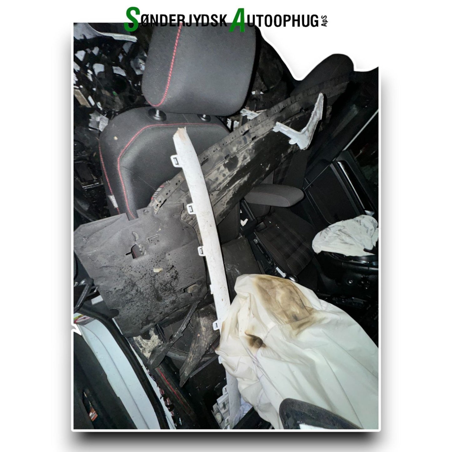 VW Golf 7 AU Pluk-Selv-Bil Med OEM Nr. Ophugger Fra VW Ophugger