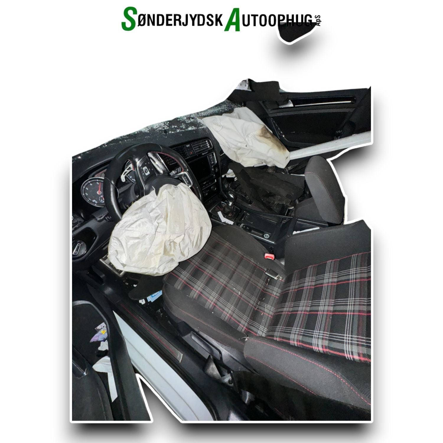 VW Golf 7 Au Pluk-Selv-Bil Med OEM Nr. Ophugger Fra VW Ophugger
