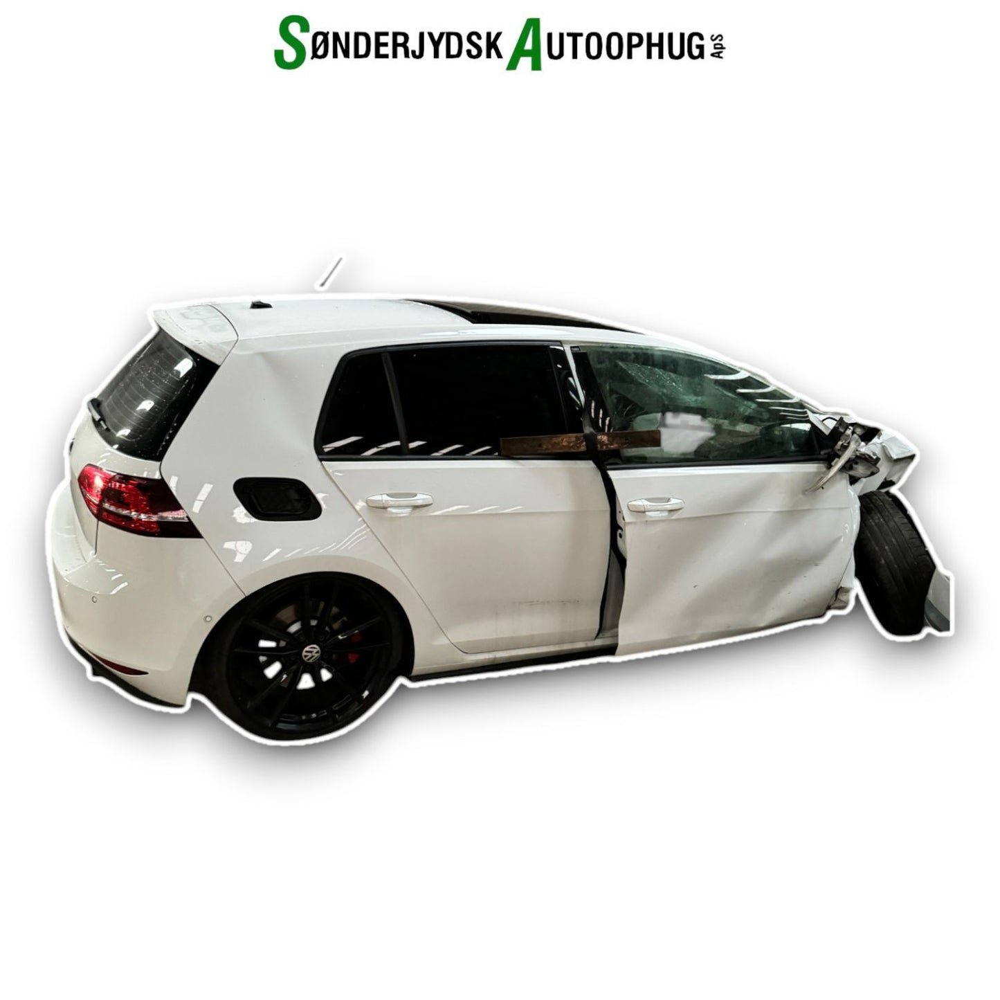 VW Golf 7 AU Pluk-Selv-Bil Med OEM Nr. Ophugger Fra VW Ophugger